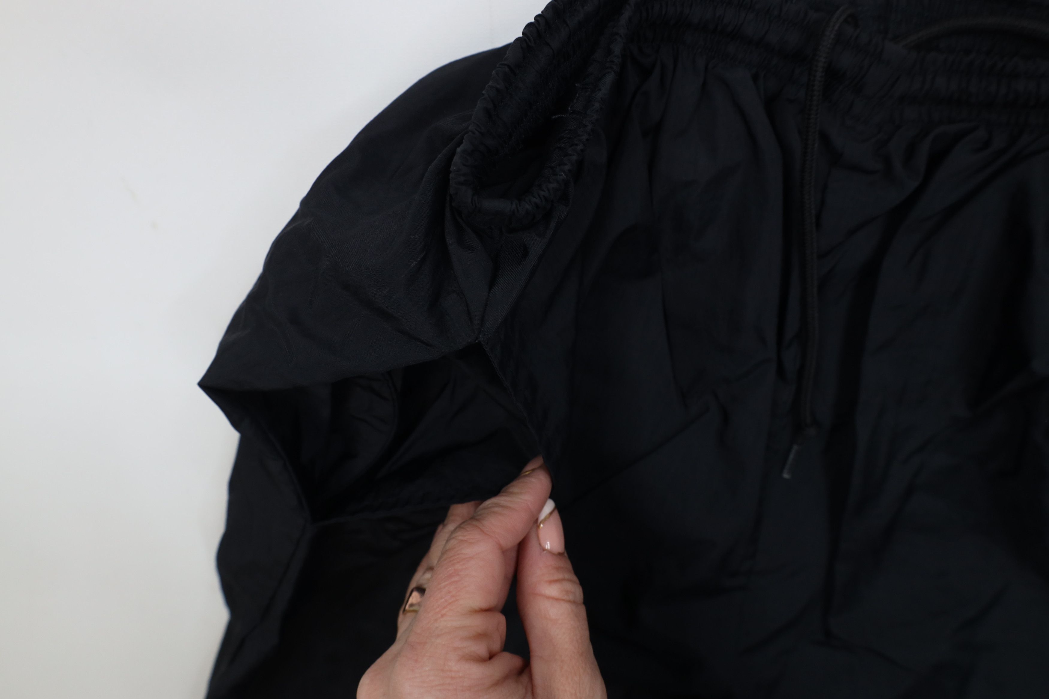 Vintage Vintage 90s Streetwear Blank Windbreaker Joggers Pants Black Size US 36 / EU 52 - 7 Thumbnail