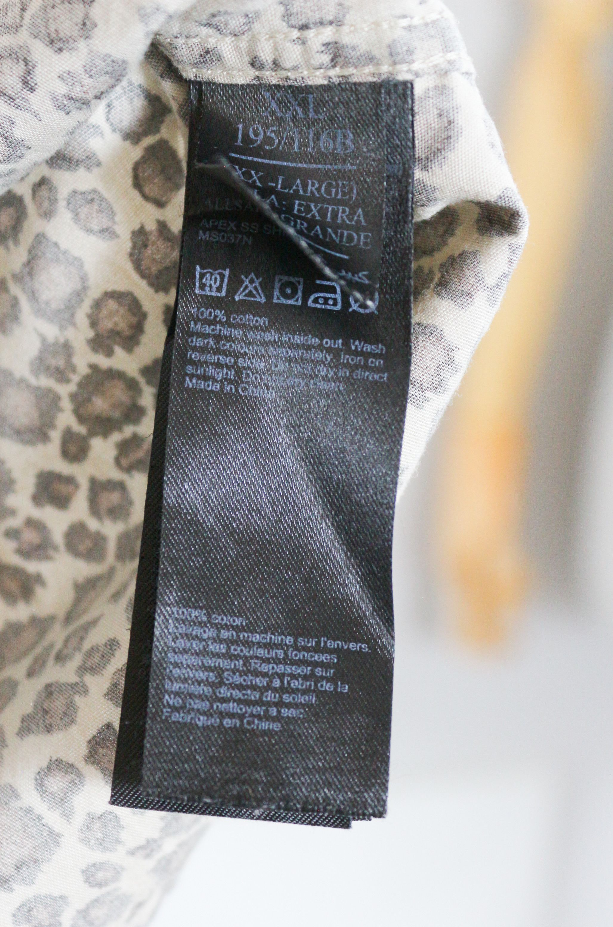 Allsaints Allsaints Apex Leopard Printed Hawaiian Shirt Avant Garde Size US XL / EU 56 / 4 - 5 Thumbnail