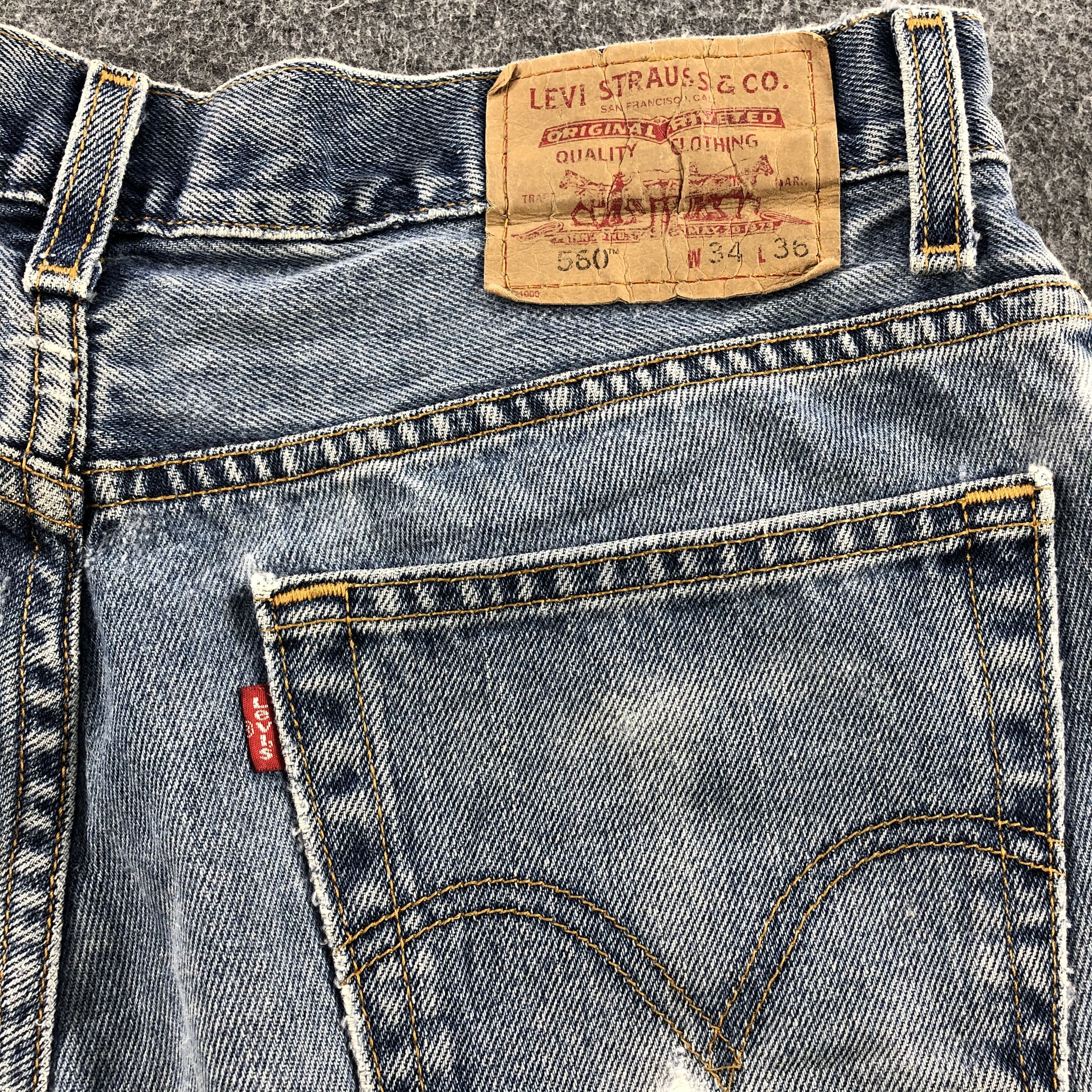 Levi's Vintage Levis 560 Jeans-J1139 Size US 33 - 5 Thumbnail