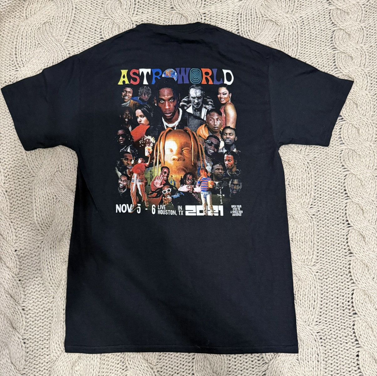 Travis Scott Travis Scott Astroworld 2021 T-shirt Medium Size US M / EU 48-50 / 2 - 2 Thumbnail