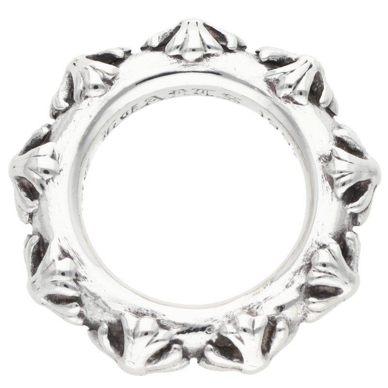 Chrome Hearts Chrome Hearts Cross Band Silver Ring Size ONE SIZE - 5 Thumbnail