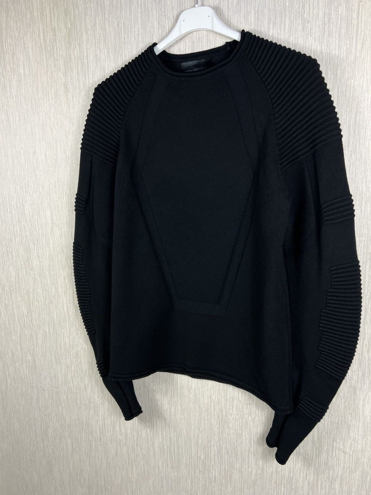 Diesel Black Gold Diesel Black Gold rayon viscose armor ribbed sweater jumper Size US S / EU 44-46 / 1 - 18 Thumbnail