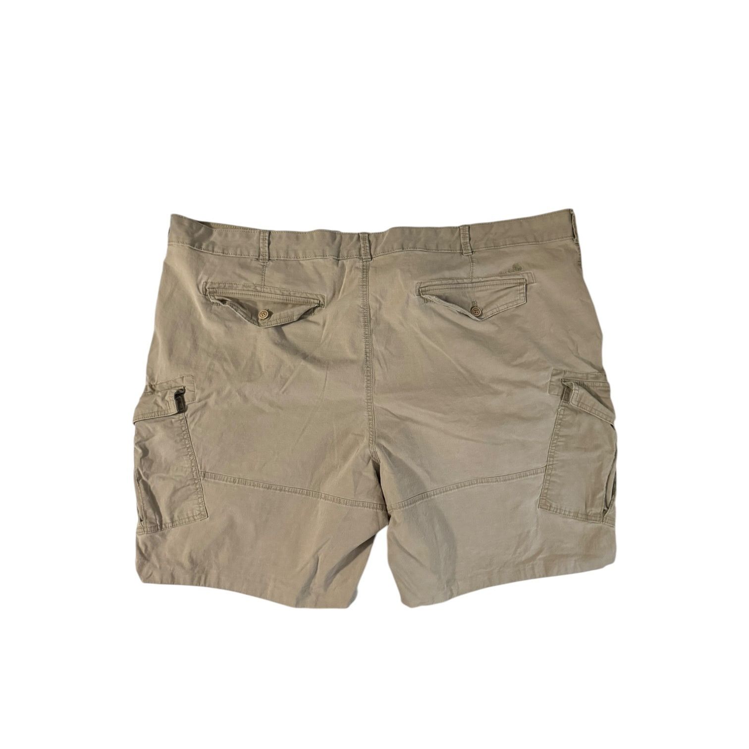 Izod Izod Saltwater Stretch Cargo Shorts 54” Waist, Khaki Comfort Size US 44 / EU 60 - 4 Thumbnail
