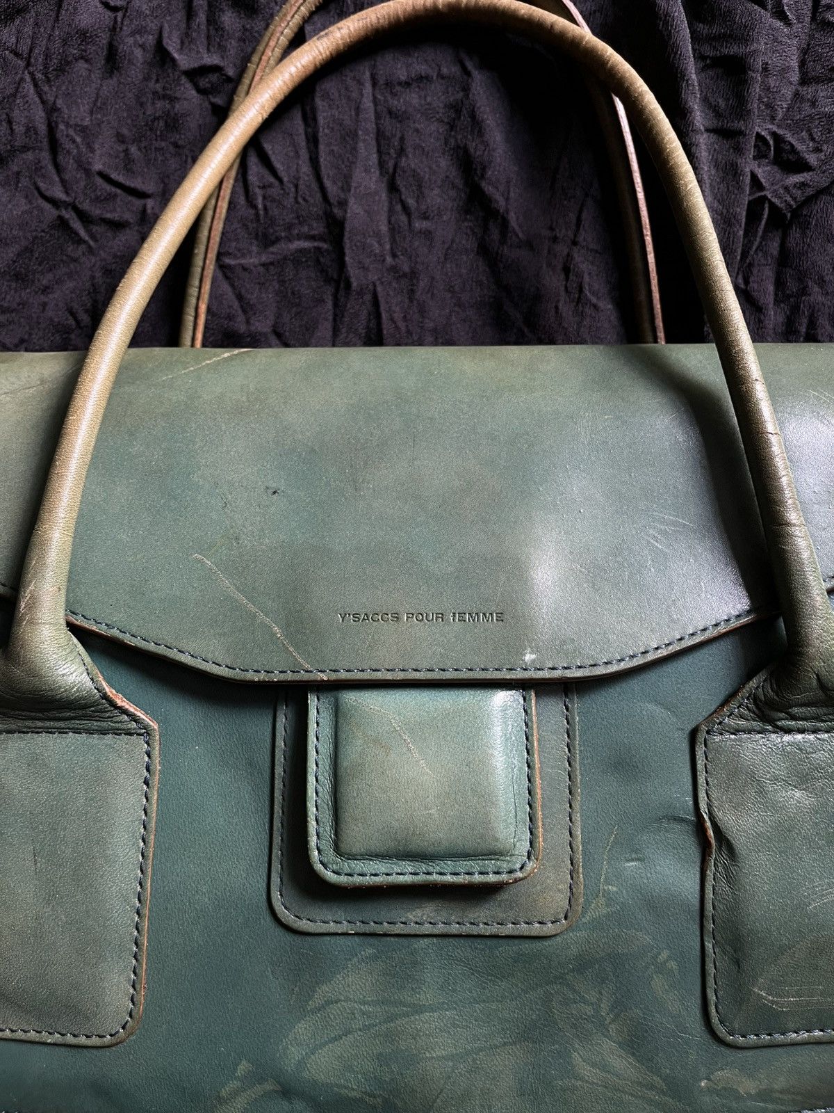 Yohji Yamamoto 1990s Y’saccs leather bag Size ONE SIZE - 3 Thumbnail