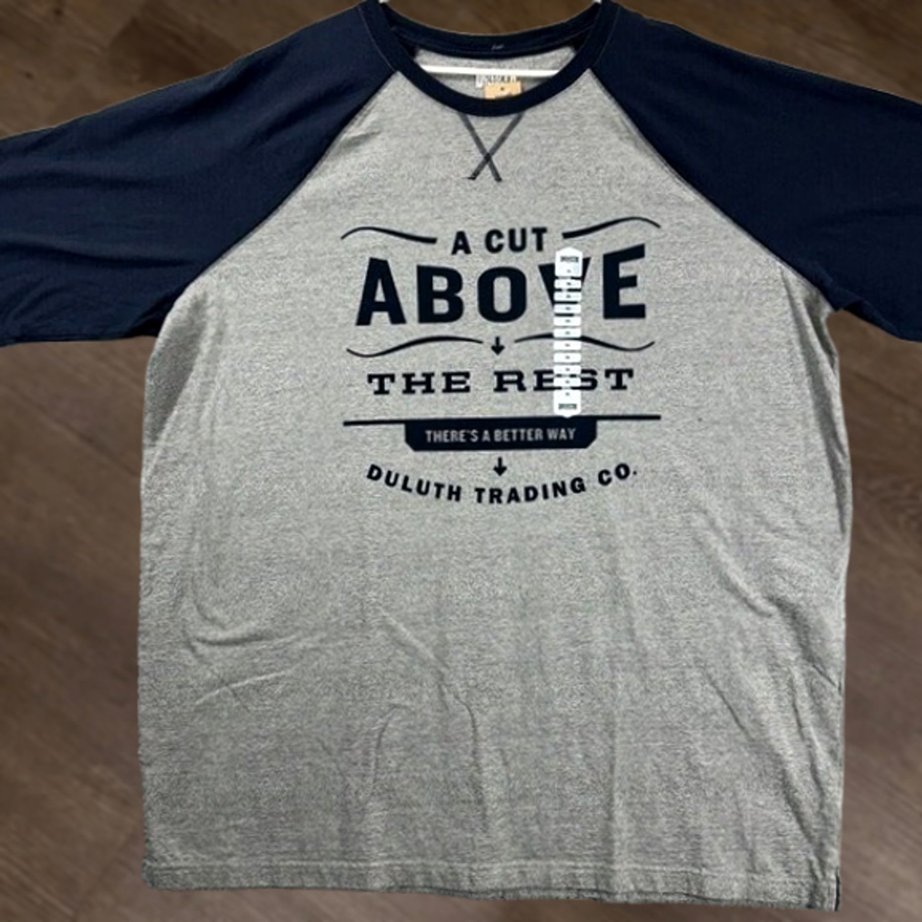 Duluth Trading Company Duluth Trading Co. Longtail T Shirt Mens 2XL Grey 3-Quarter Sleeve Tee NEW A3 Size US XXL / EU 58 / 5 - 1 Thumbnail