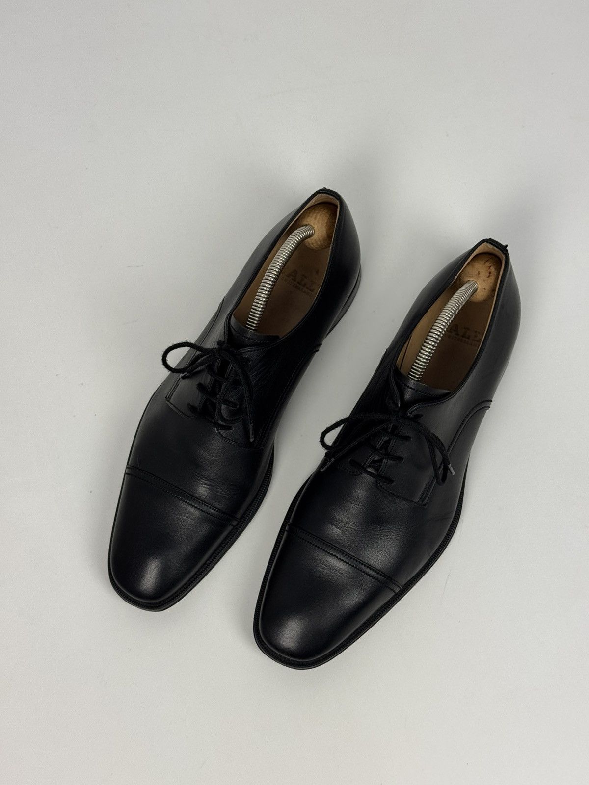 Bally Bally Tayson Leather Black Darby Shoes Men’s US 9 Size US 9 / EU 42 - 3 Thumbnail