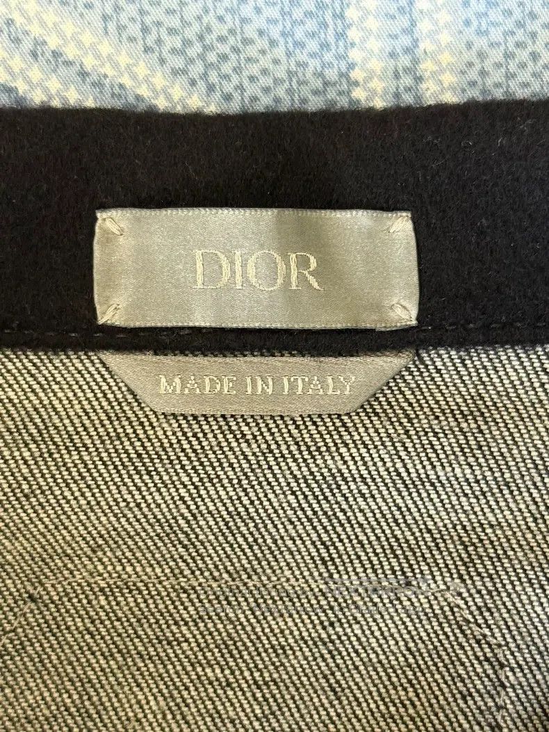 Dior Dior Black denim stitched jacket Size US S / EU 44-46 / 1 - 6 Thumbnail