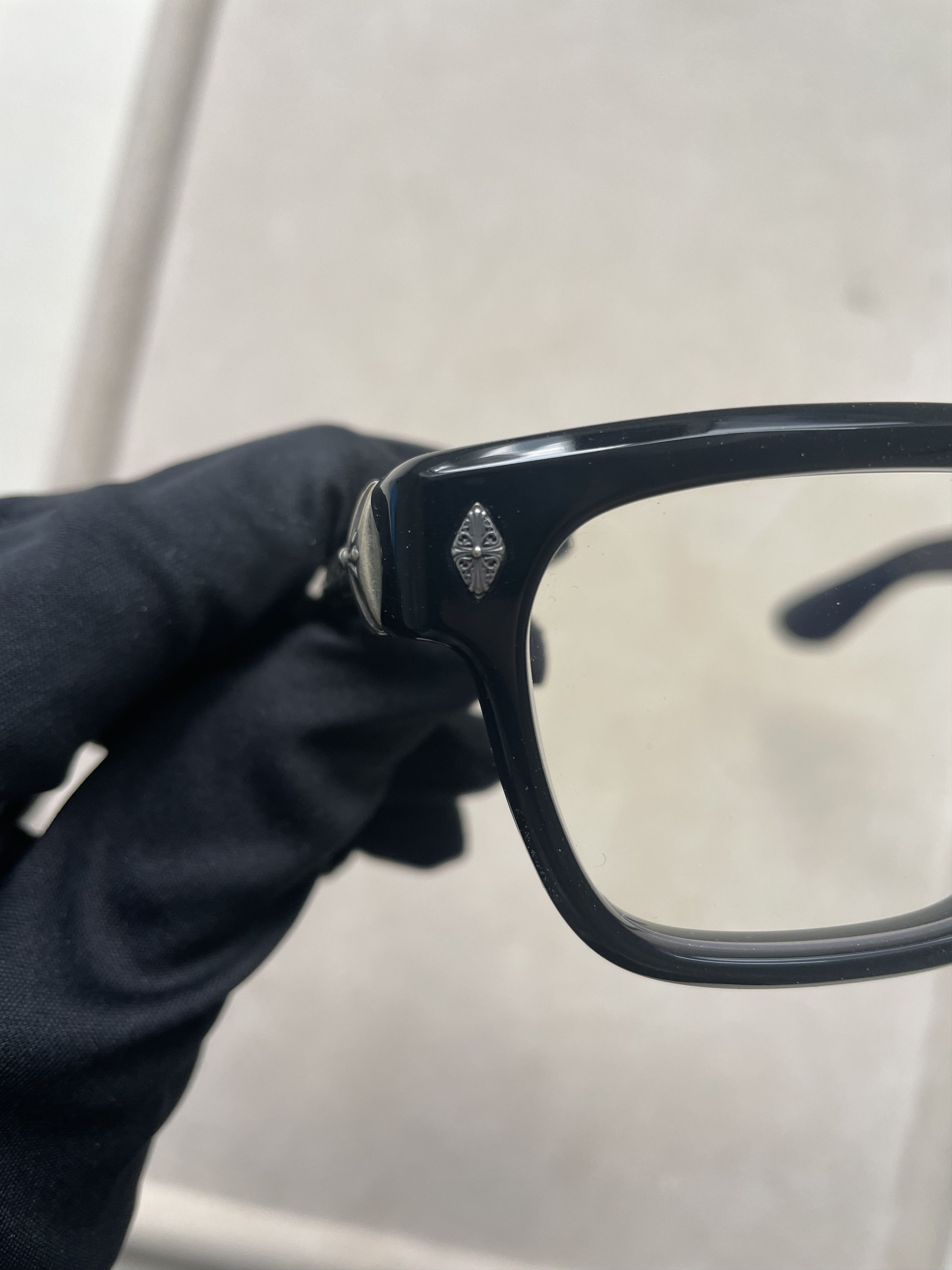 Chrome Hearts Chrome Hearts Pen 15 BK Glasses Frame Size ONE SIZE - 7 Thumbnail