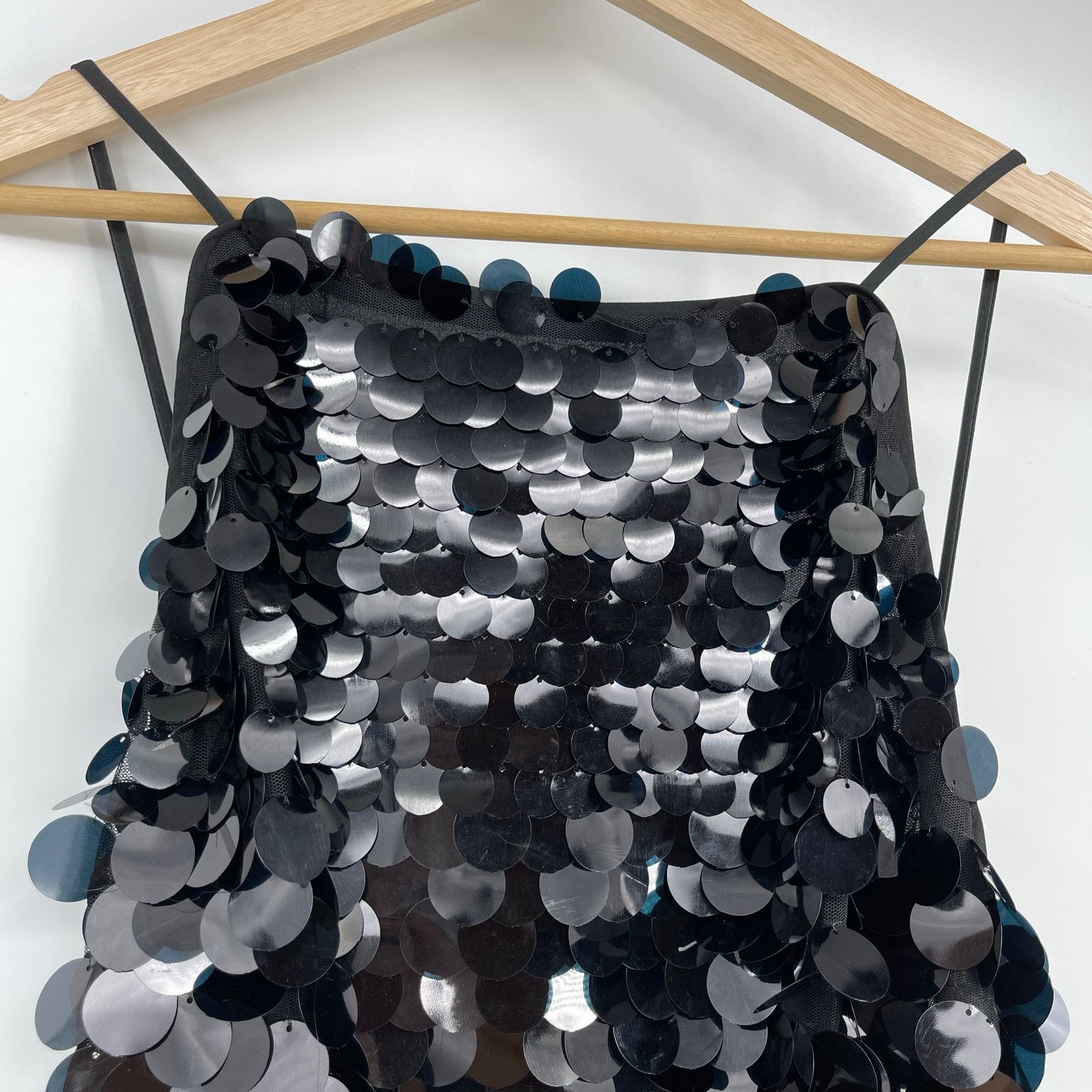 NBD NBD | NWT Portra Mini Dress in Black Sequins Paillettes M Size M / US 6-8 / IT 42-44 - 6 Thumbnail