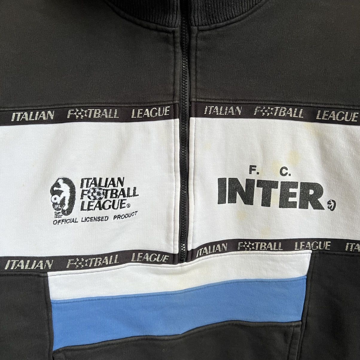 Vintage Inter F.C Italian Football League Pullover Sweatshirt Size US M / EU 48-50 / 2 - 3 Thumbnail