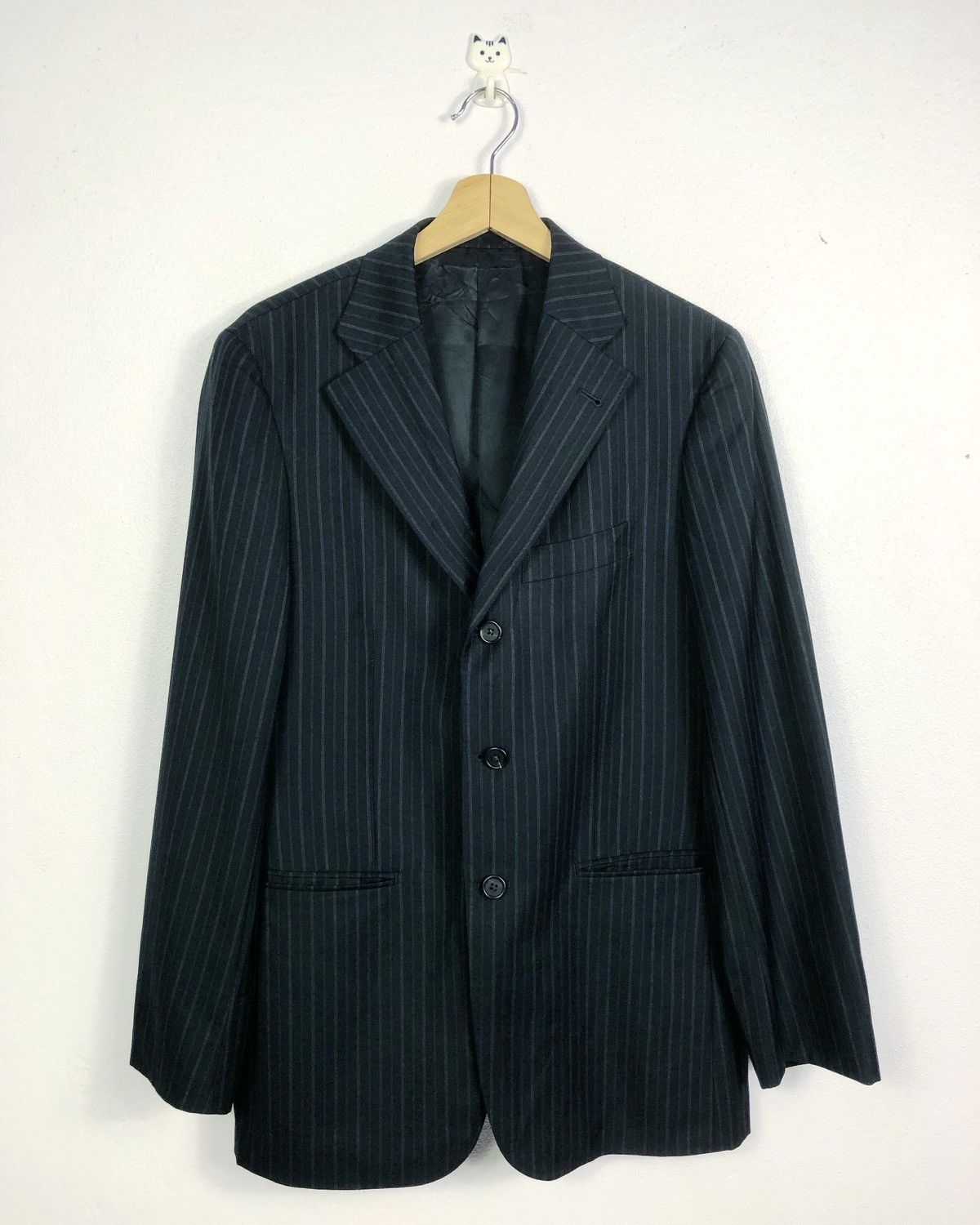 image of Paul Smith London Blazer Suit Made In Italy in Black, Men's (Size Large)