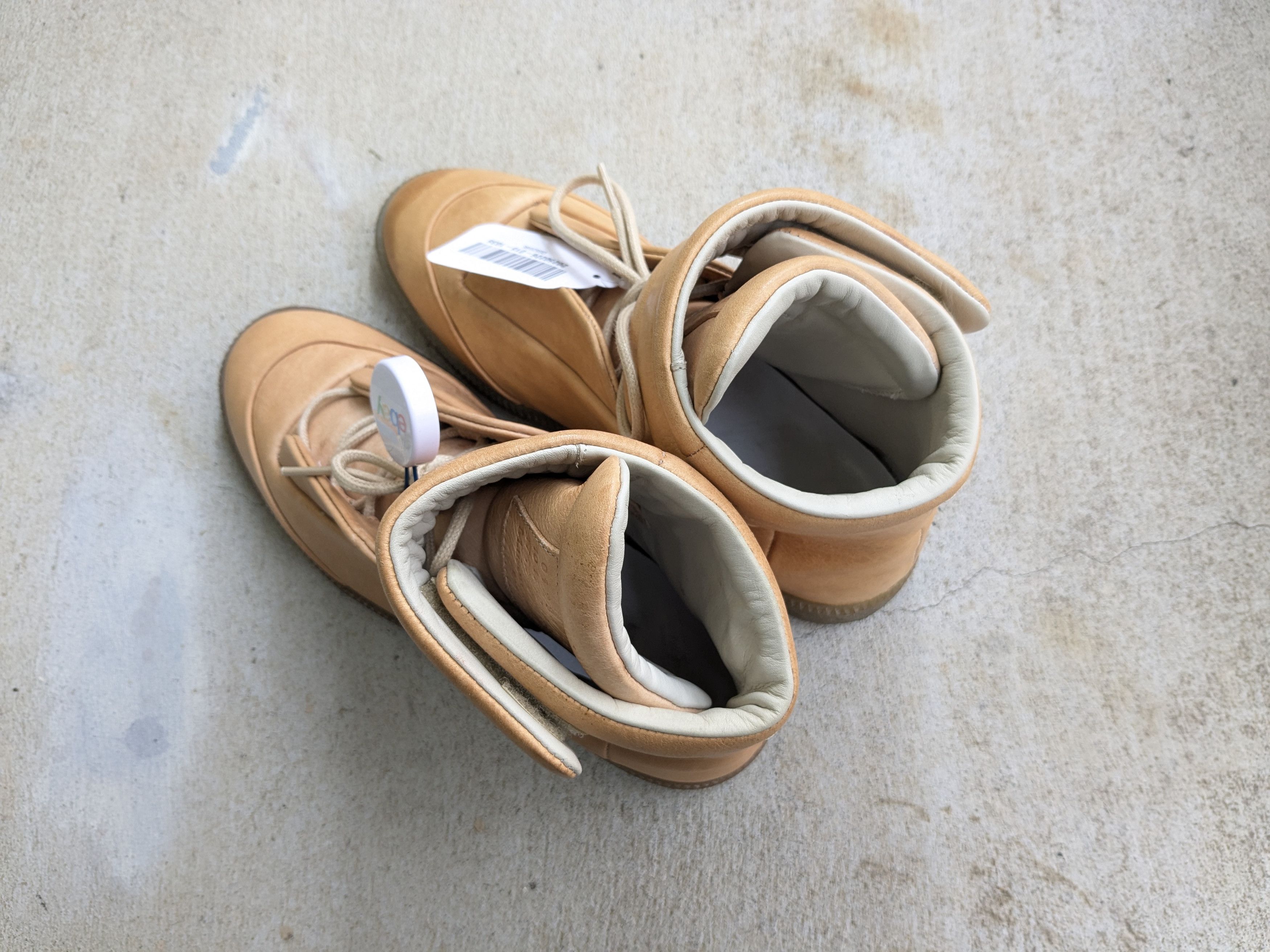 Maison Margiela Maison Margiela Future Brown 7 40 High Tops Leather Size US 7 / EU 40 - 16 Thumbnail