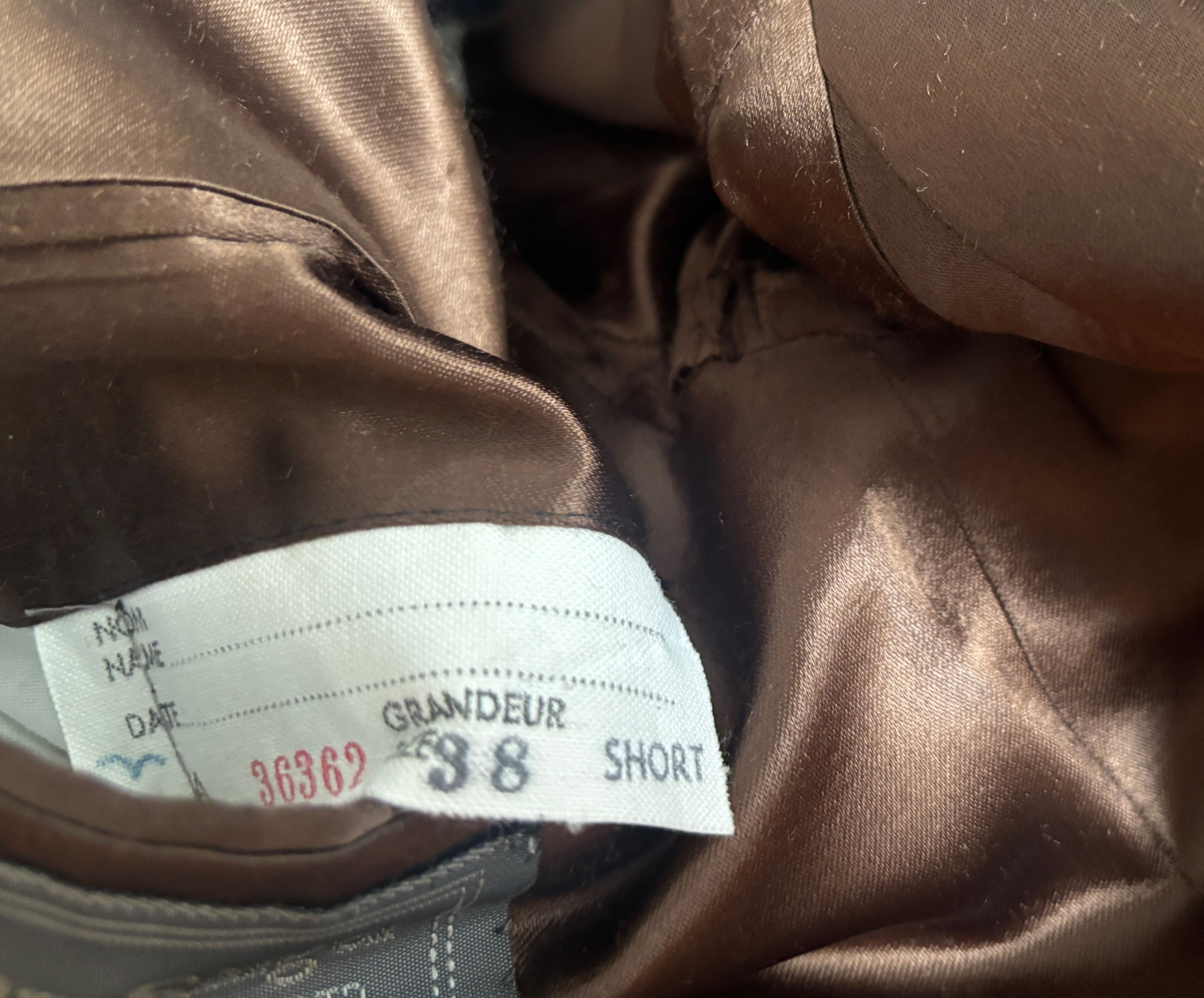 Aquascutum Grey Brown Belted Wool Tweed Overcoat --36-38 Short/ Small Size US S / EU 44-46 / 1 - 17 Thumbnail