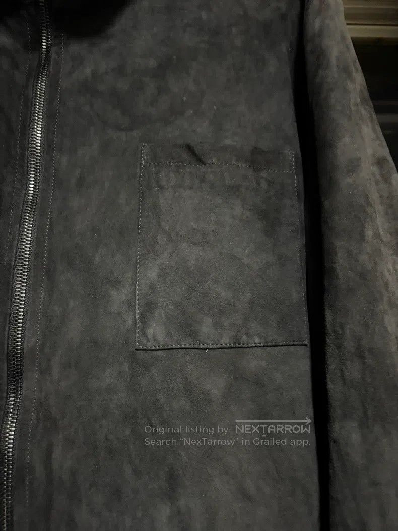 Helmut Lang Helmut Lang 2000s Kangaroo Leather High Collar Single Pock Size US L / EU 52-54 / 3 - 3 Thumbnail