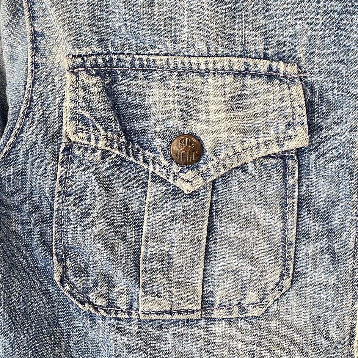 Big John × Vintage Vintage Big John denim chore coat Size US M / EU 48-50 / 2 - 8 Thumbnail