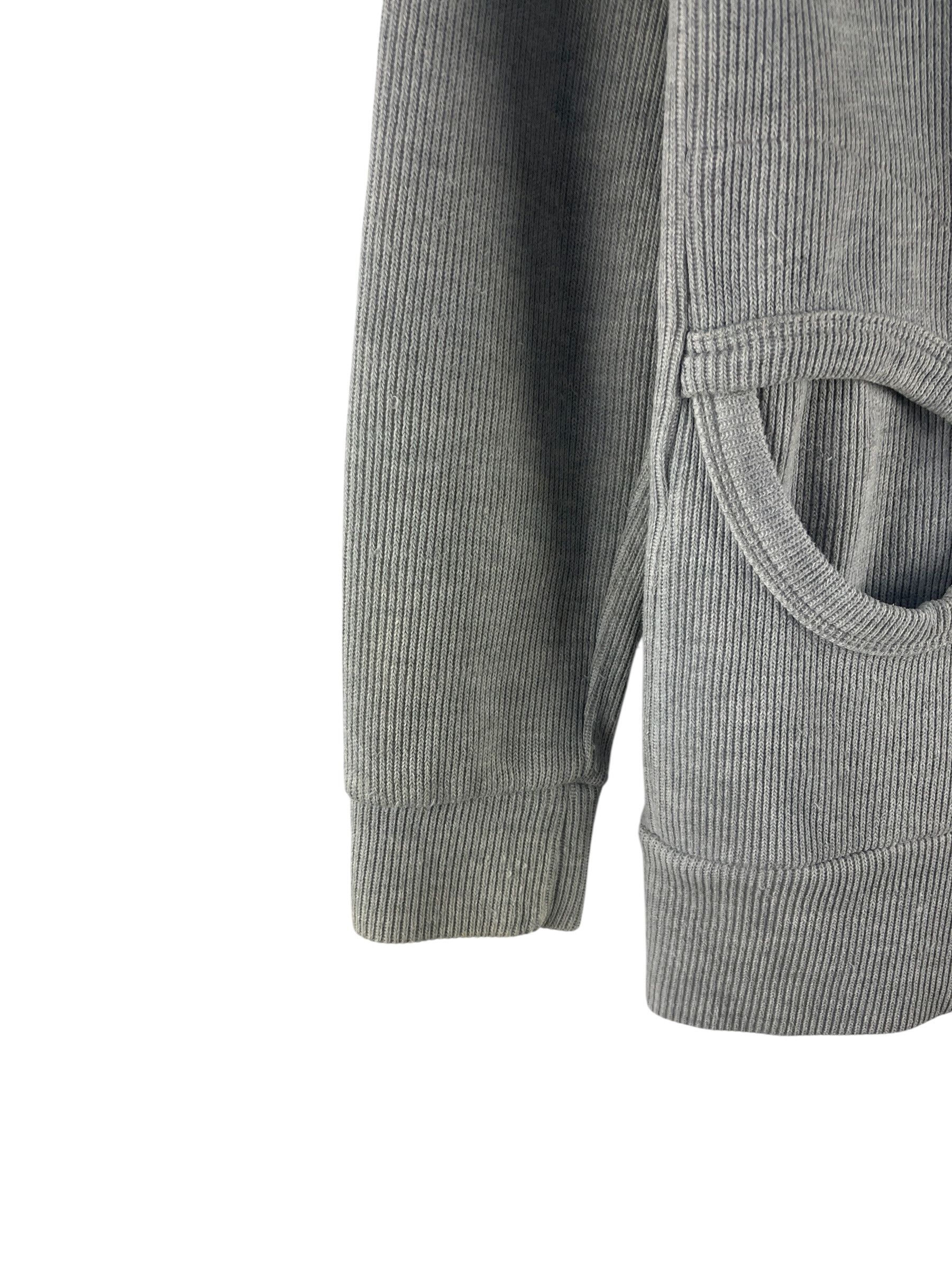 Polo Ralph Lauren Vintage Polo Ralph Lauren Ribbed Button Neck Hoodie Size US S / EU 44-46 / 1 - 10 Thumbnail