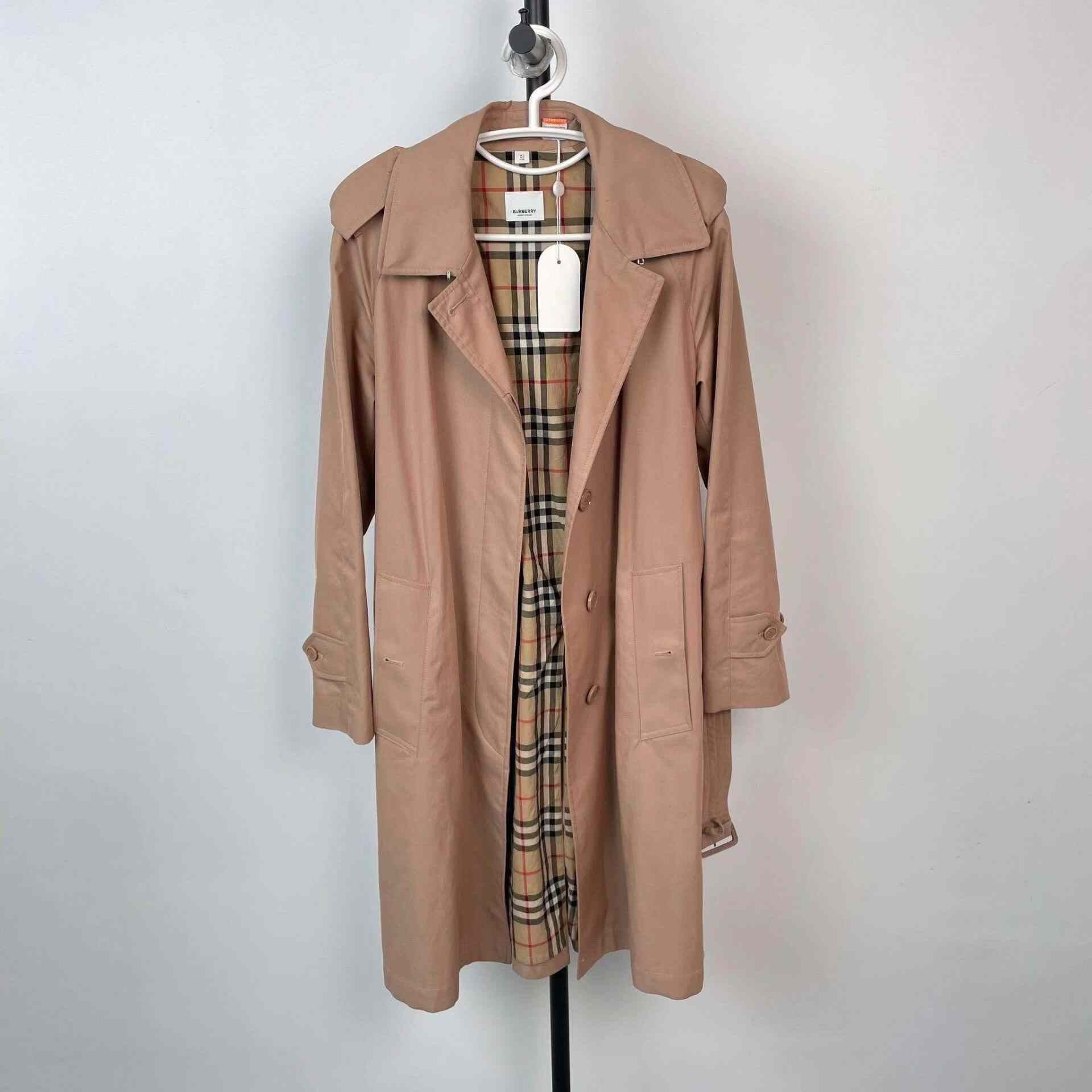 Burberry Burberry Yellow Coat 4 Women Size XS / US 0-2 / IT 36-38 - 1 Thumbnail