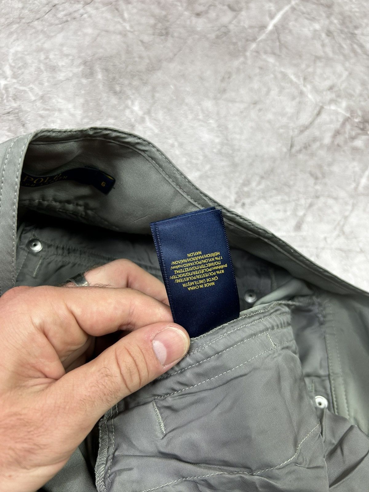 Polo Ralph Lauren Polo Ralph Lauren Gray Multipocket Cargo Pants Women's Size 28" / US 6 / IT 42 - 9 Thumbnail