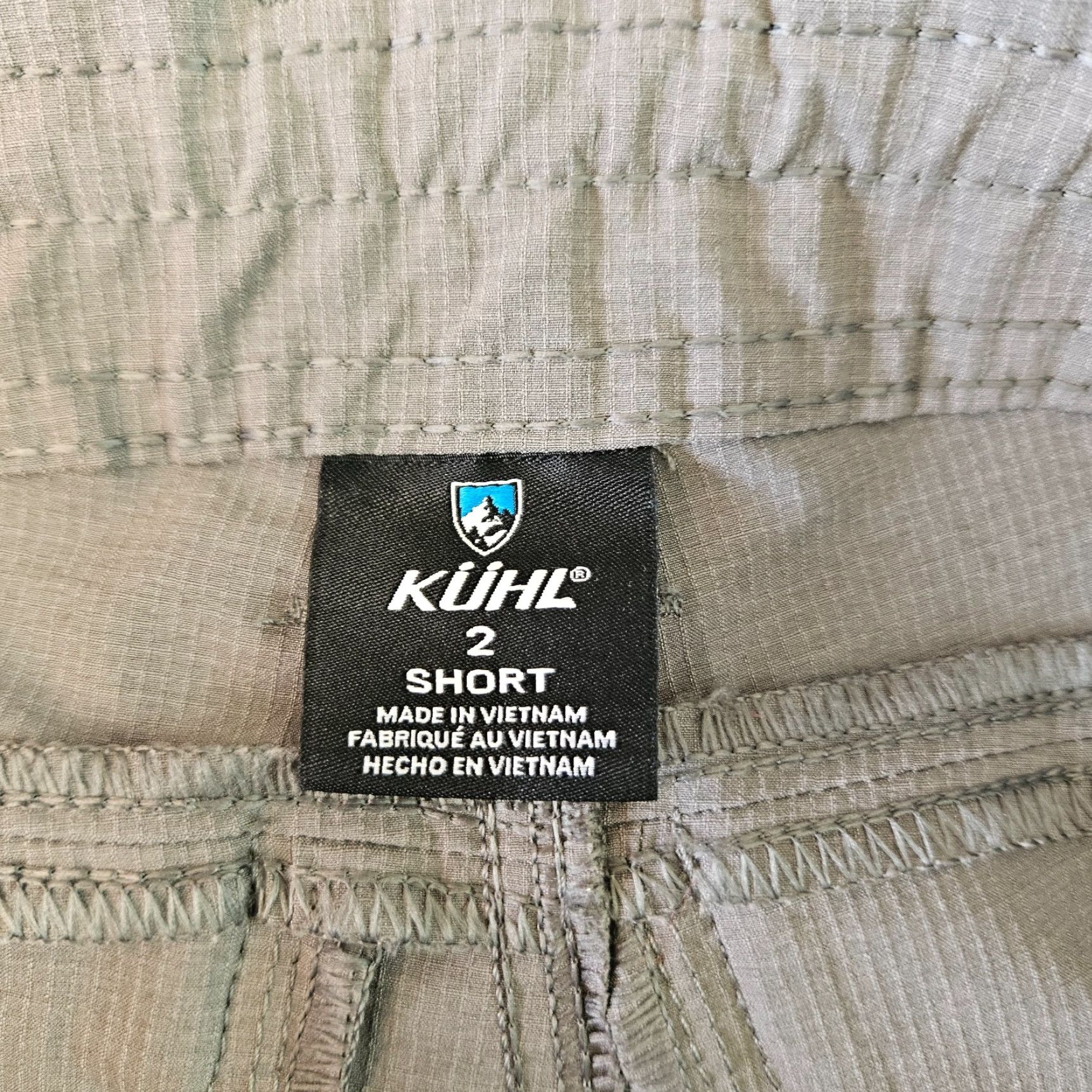 Vintage Kuhl Womens Horizn Skinny Pants Sz 2 Short Gray Cargo Pockets Low Rise Size 26" / US 2 / IT 38 - 7 Thumbnail