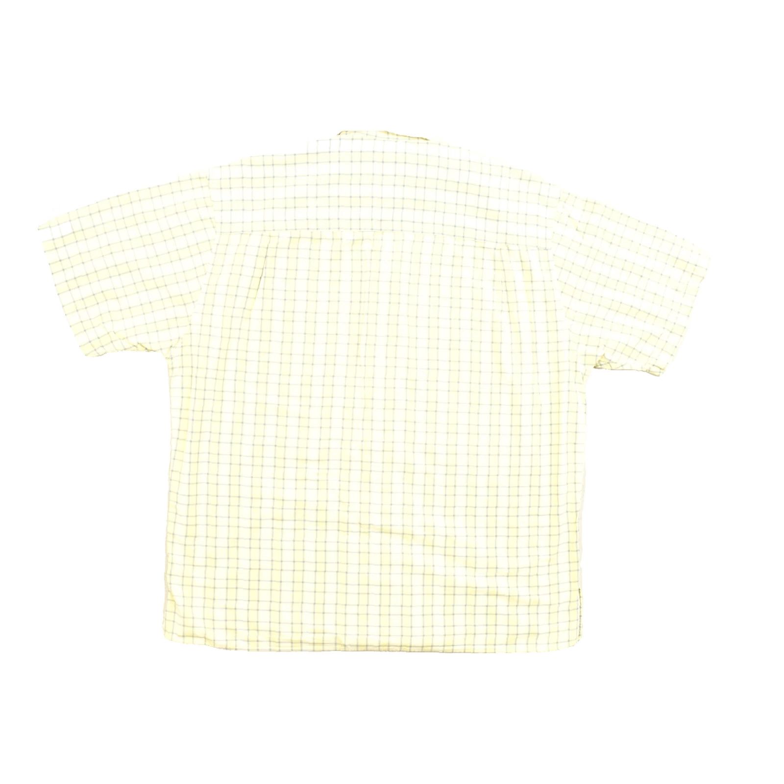 Eddie Bauer Eddie Bauer Shirt Button-Down Plaid Short Sleeve Cotton Yellow Blue Mens Large L Pocketed Regular Cap Collar Button-Up Vintage: No Size US L / EU 52-54 / 3 - 2 Thumbnail