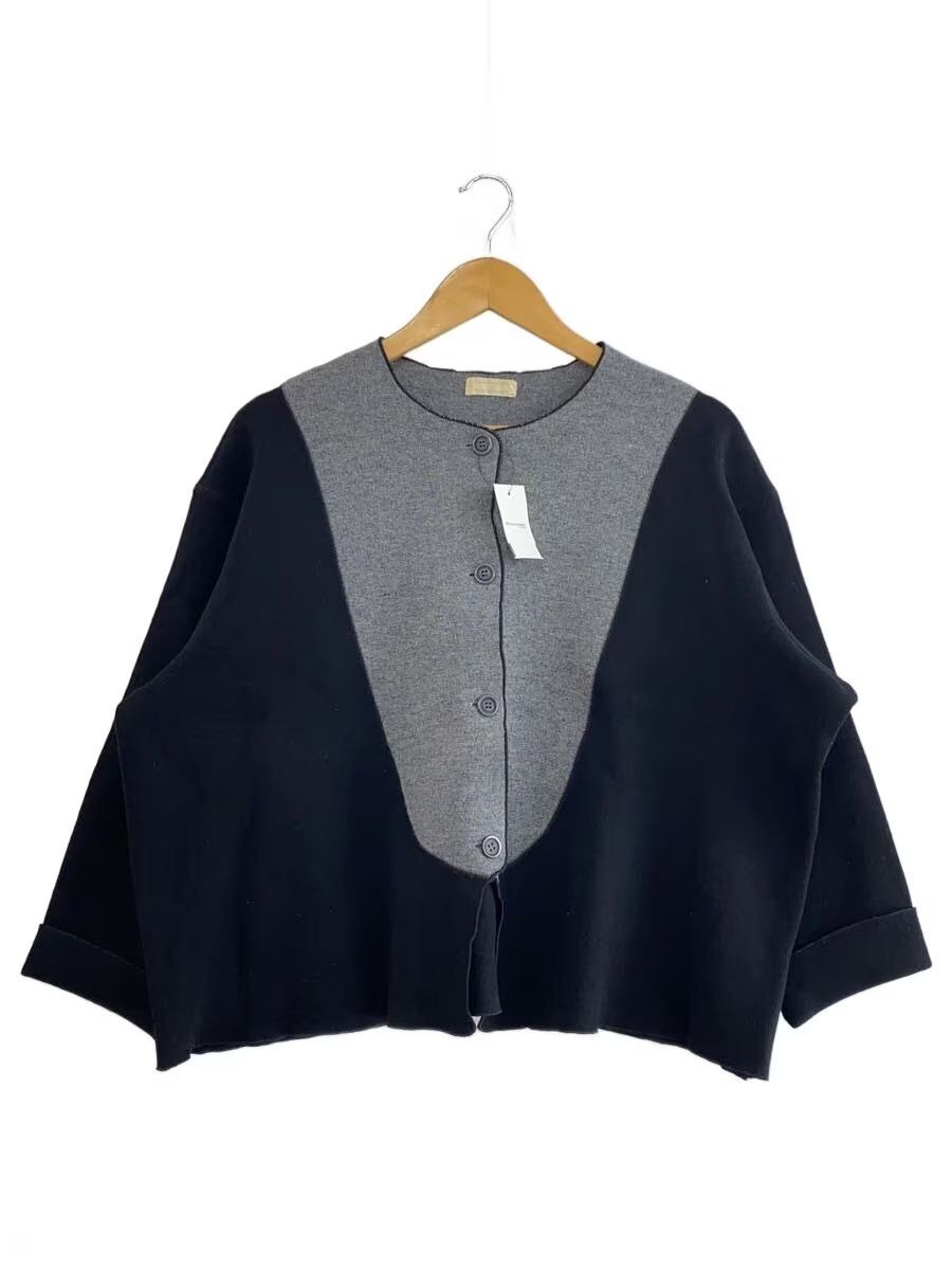 Yohji Yamamoto Panel Wide Boxy Wool Knit Cardigan Size M / US 6-8 / IT 42-44 - 1 Thumbnail