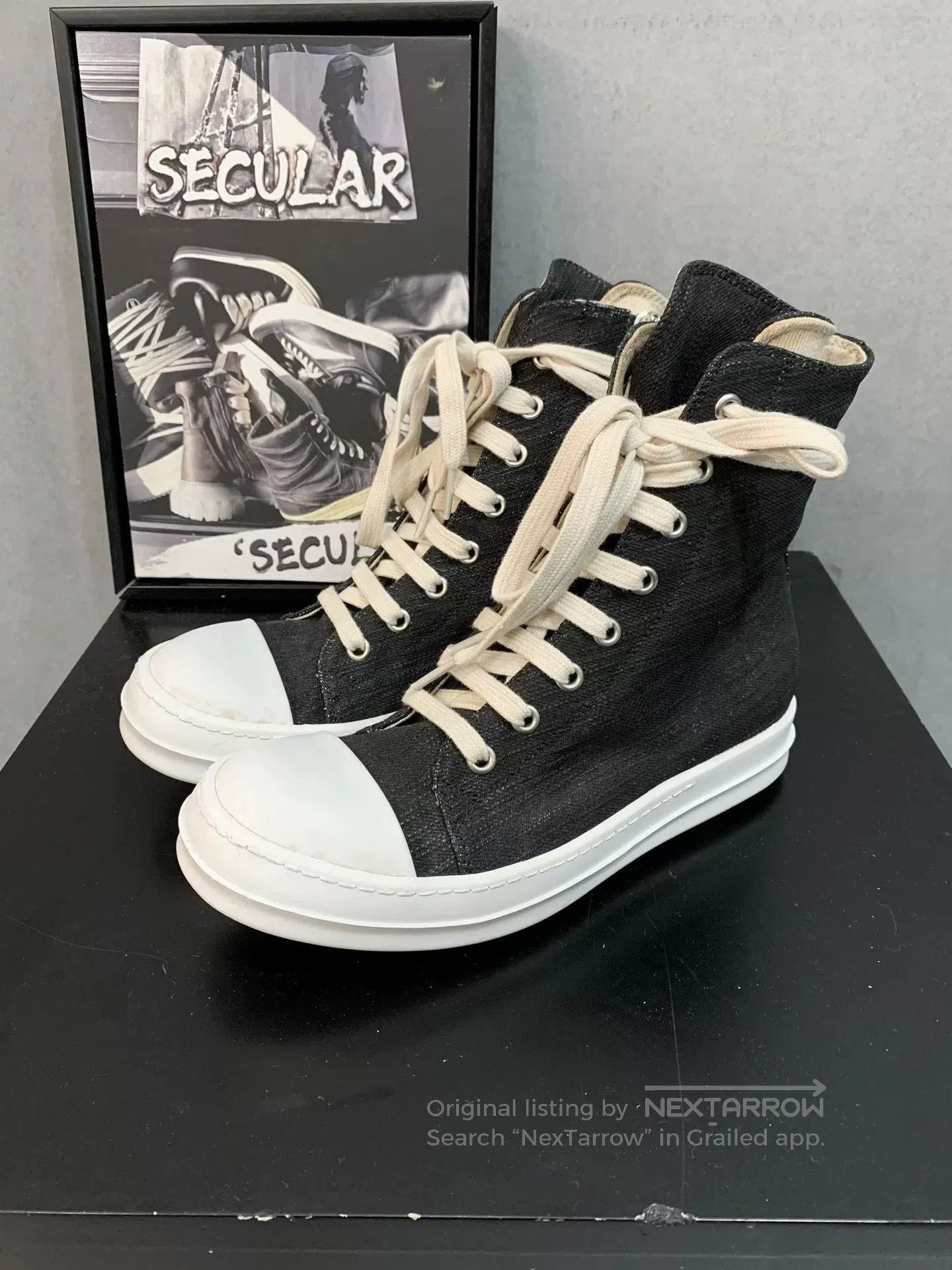 Rick Owens Rick Owens Classic High. Size US 5.5 / IT 35.5 - 1 Thumbnail