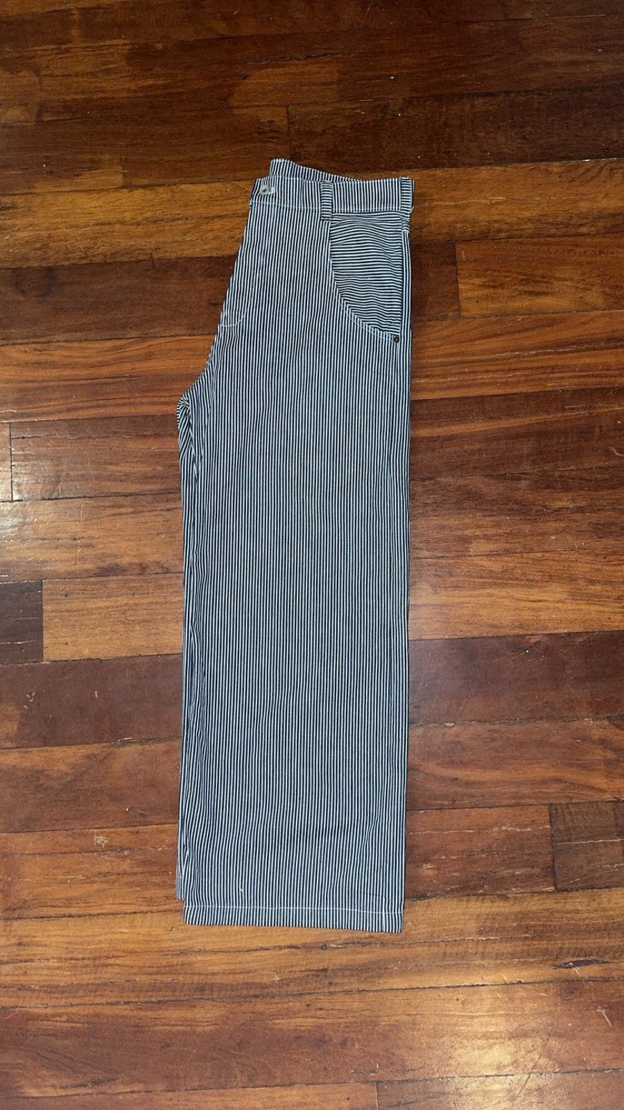 Other white and blue striped wide leg jeans Size US 32 / EU 48 - 3 Thumbnail