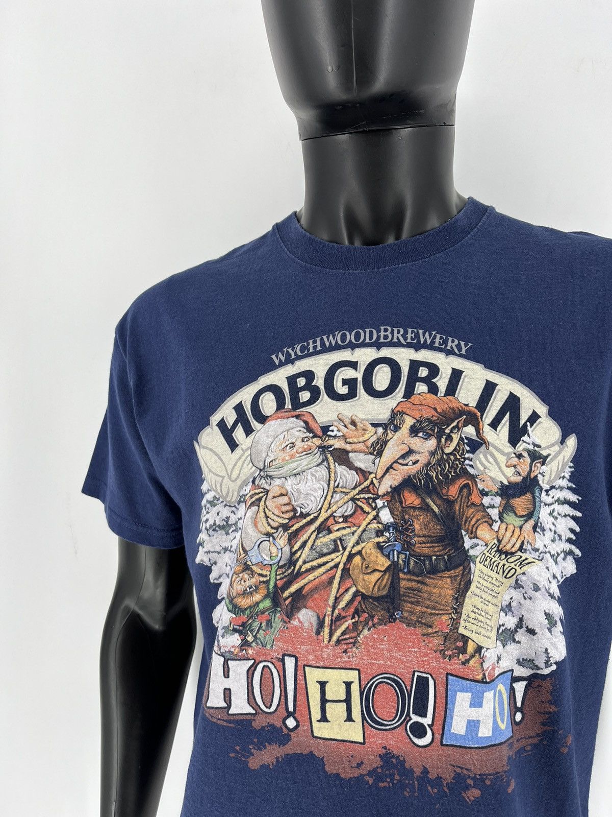 Vintage Vintage 90s Wychwood Brewery Hobgoblin T-shirt Men’s Size L Size US L / EU 52-54 / 3 - 6 Thumbnail