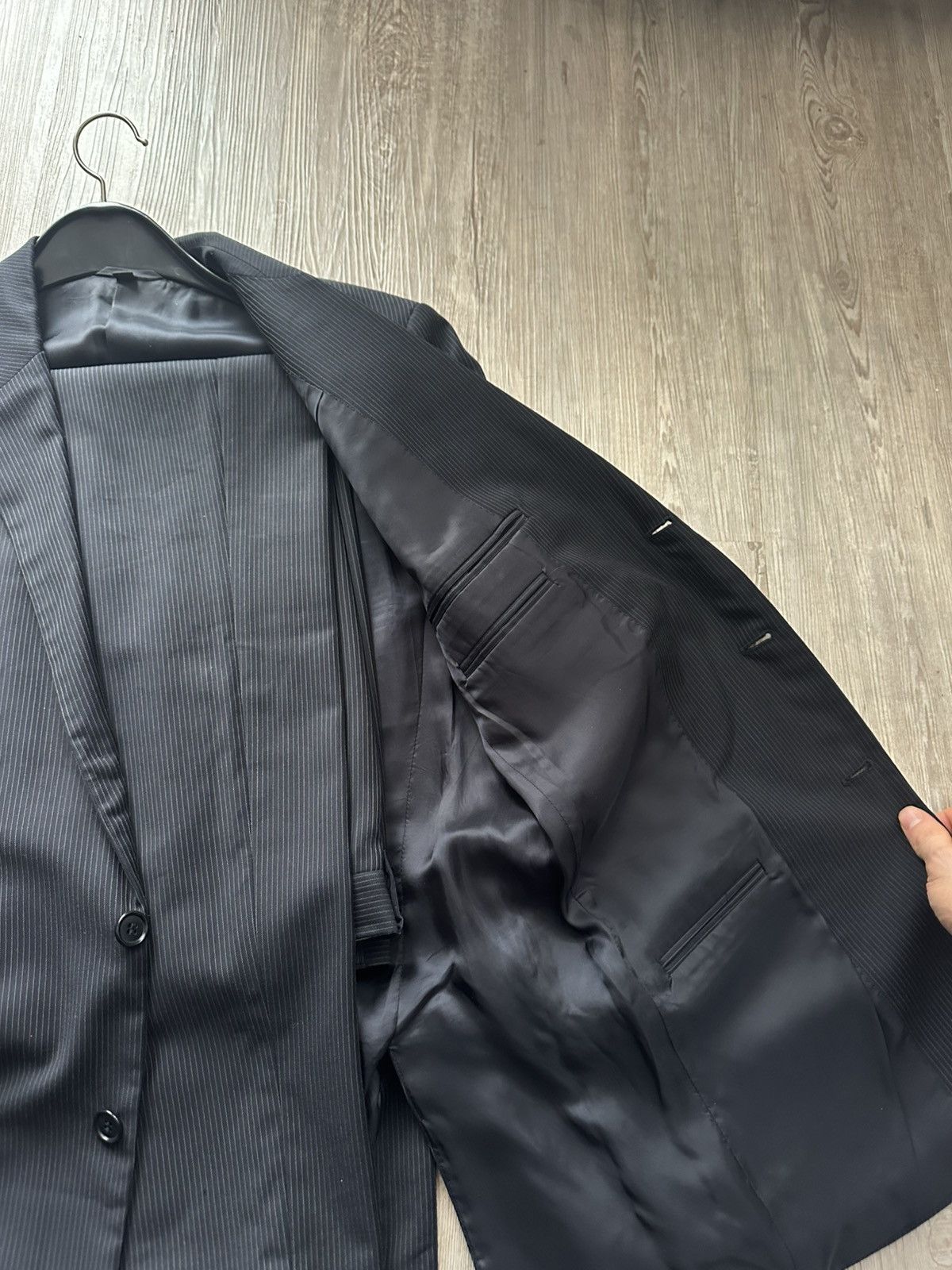 Helmut Lang Rare Archive Helmut Lang Pinstriped Suit (48/M) Size 38R - 7 Thumbnail