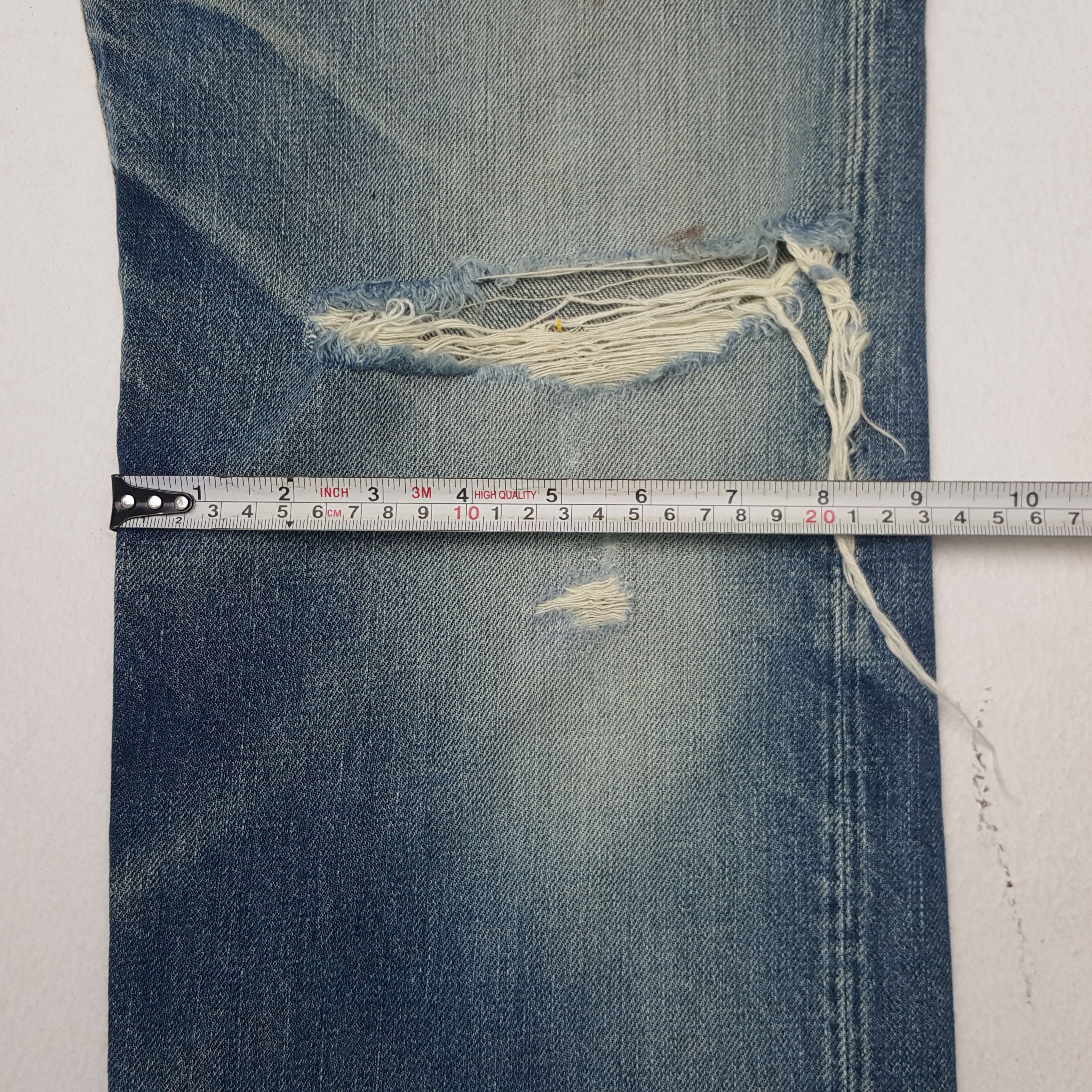 Evisu × Vintage Vintage Evisu Japan Selvedge Custom Daicock Denim Jeans Size US 27 - 10 Thumbnail