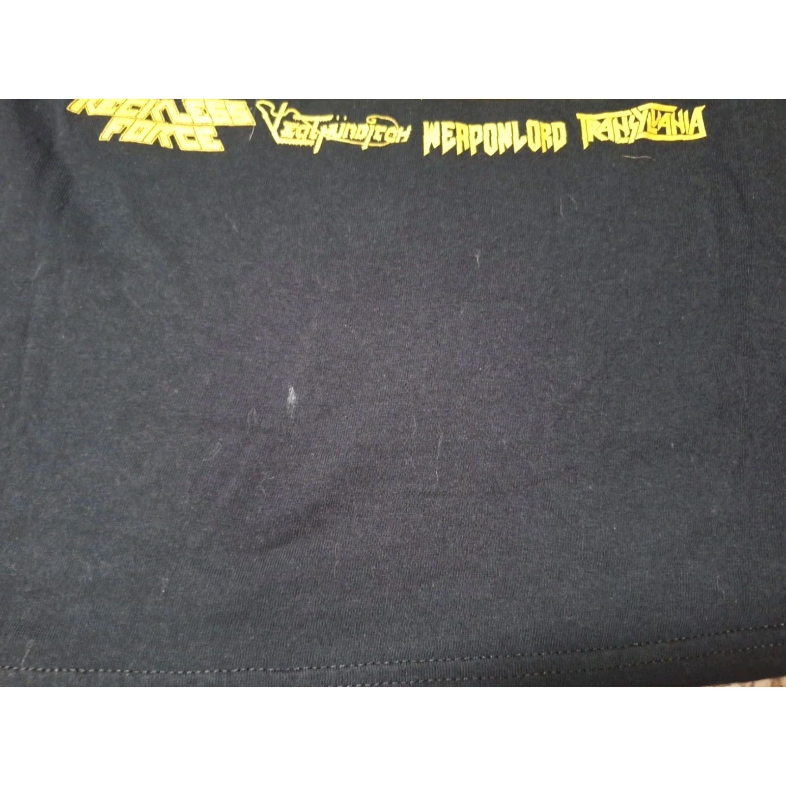 Vintage Legions Of Metal Fest Hardcore Rock Band Tour Chicago IL 2018 T-Shirt S Black Men Shirt Legions Of Metal Fest Size US S / EU 44-46 / 1 - 6 Thumbnail