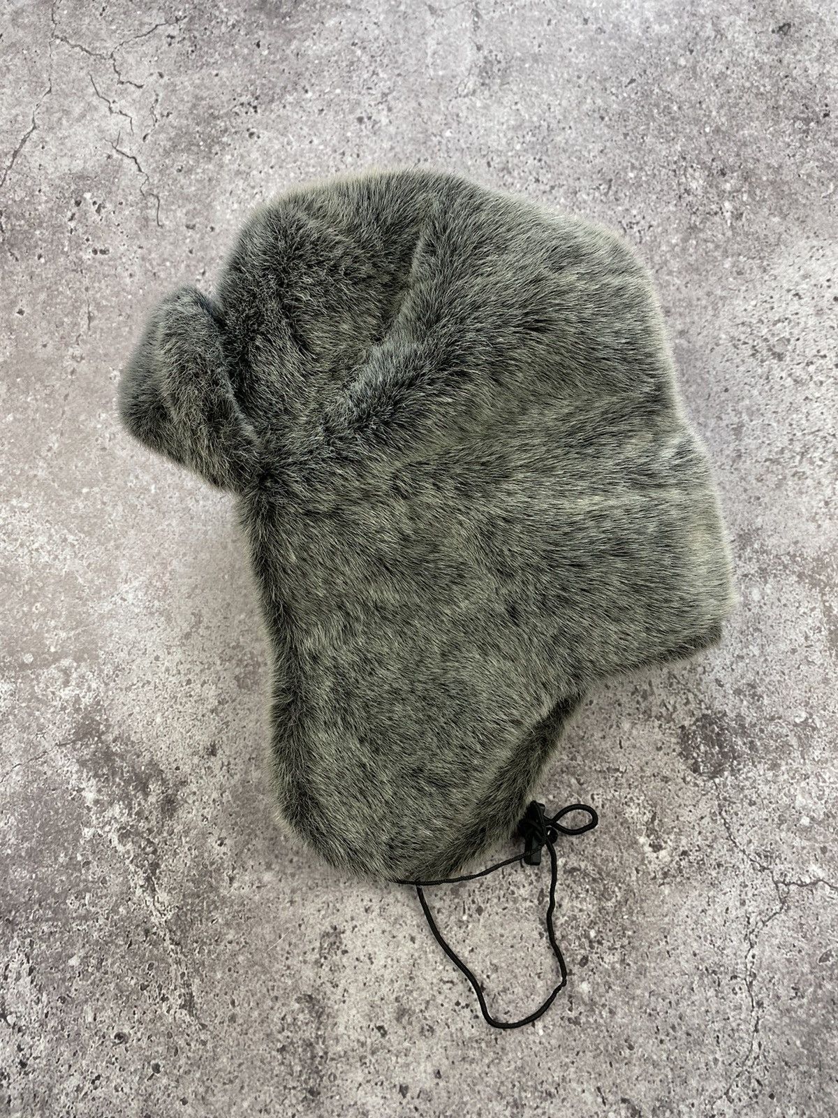 Japanese Brand × Vintage Y2K Faux Fur Ushanka Vintage Fuzzy Warm Trapper Hat Size ONE SIZE - 6 Thumbnail