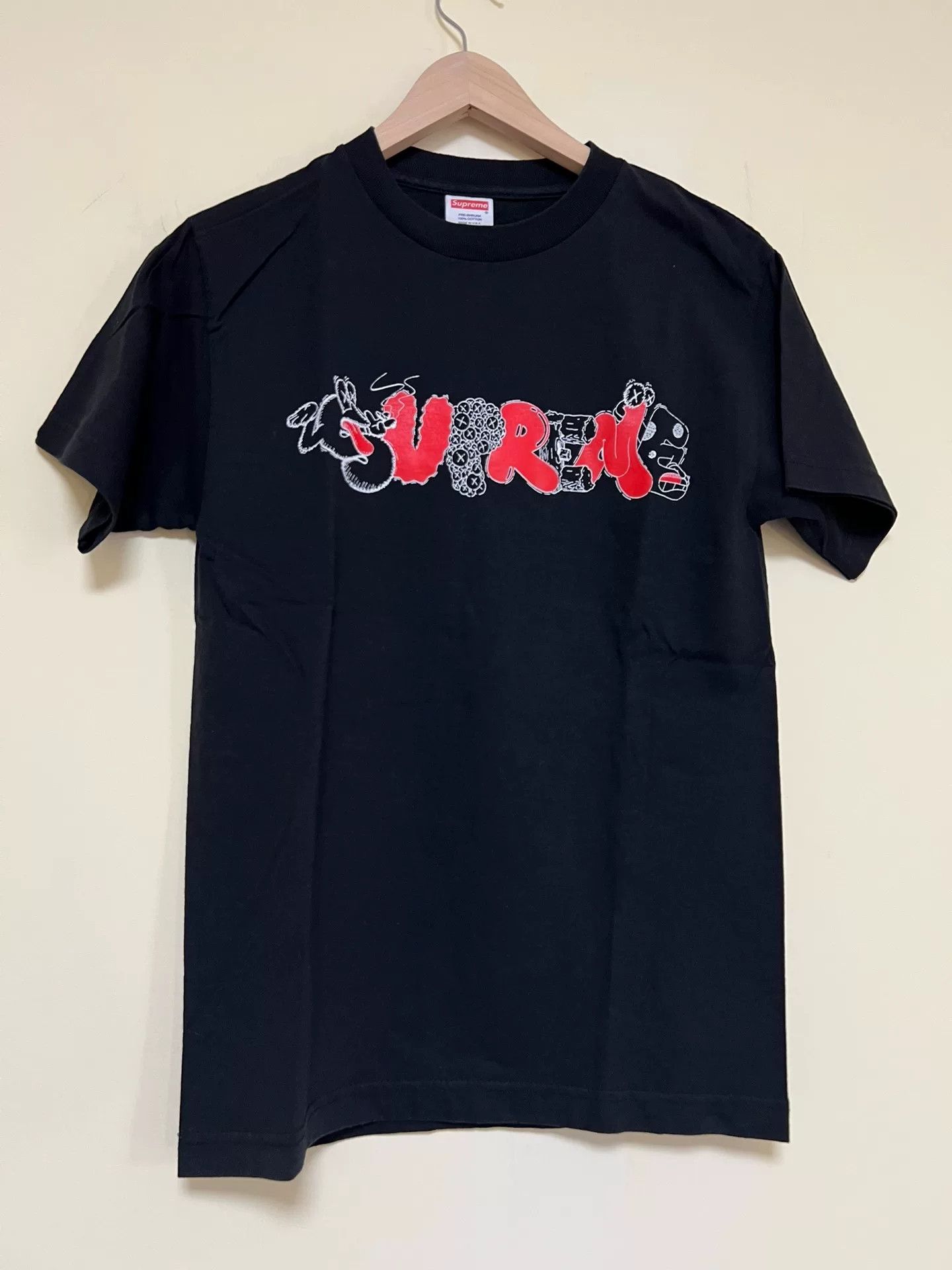 Supreme OriginalFake x Supreme T-Shirt in Black Size US S / EU 44-46 / 1 - 1 Thumbnail