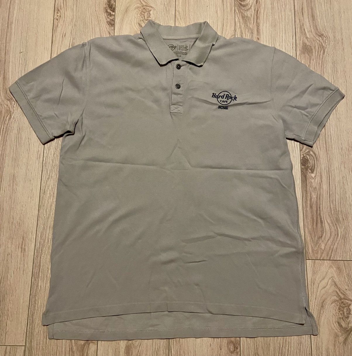 Band Tees Hard Rock cafe Rome polo tee Size US XL / EU 56 / 4 - 1 Thumbnail