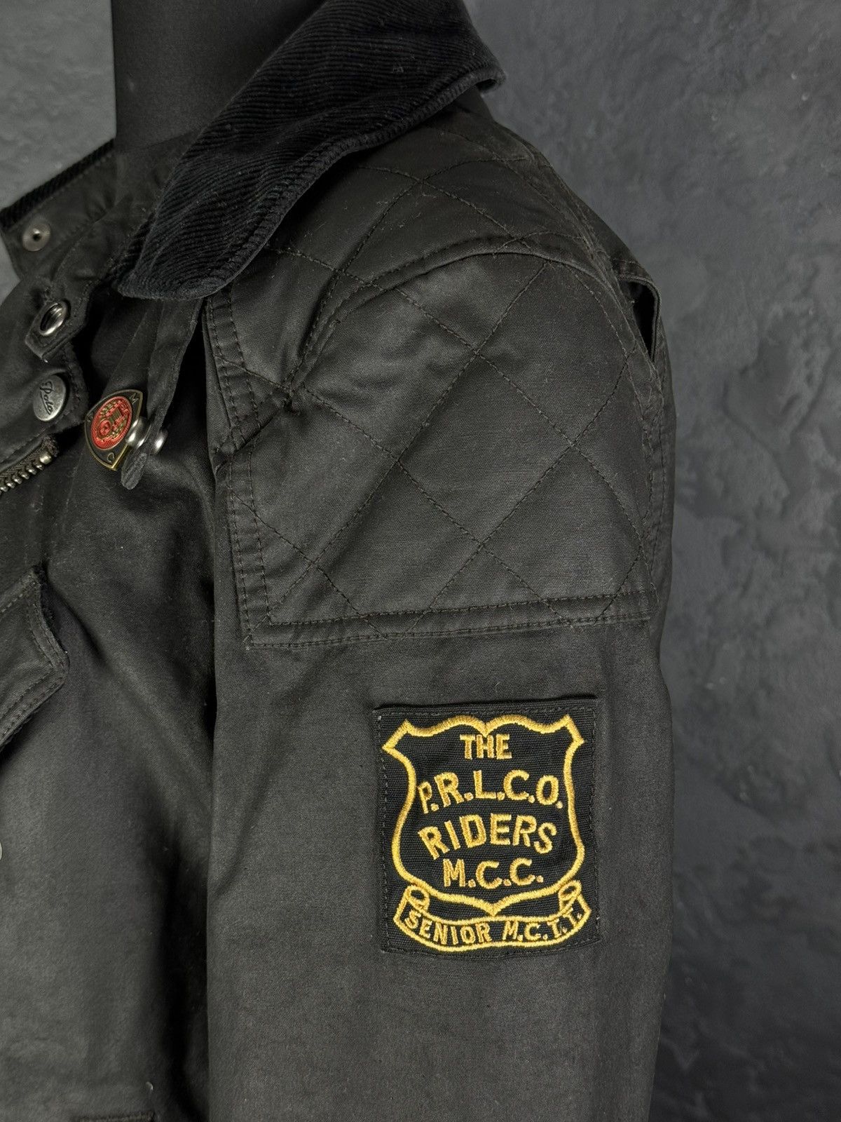 Vintage Polo Ralph Lauren Double Riders Oiled Leather Jacket SizeS-M Size US S / EU 44-46 / 1 - 11 Thumbnail