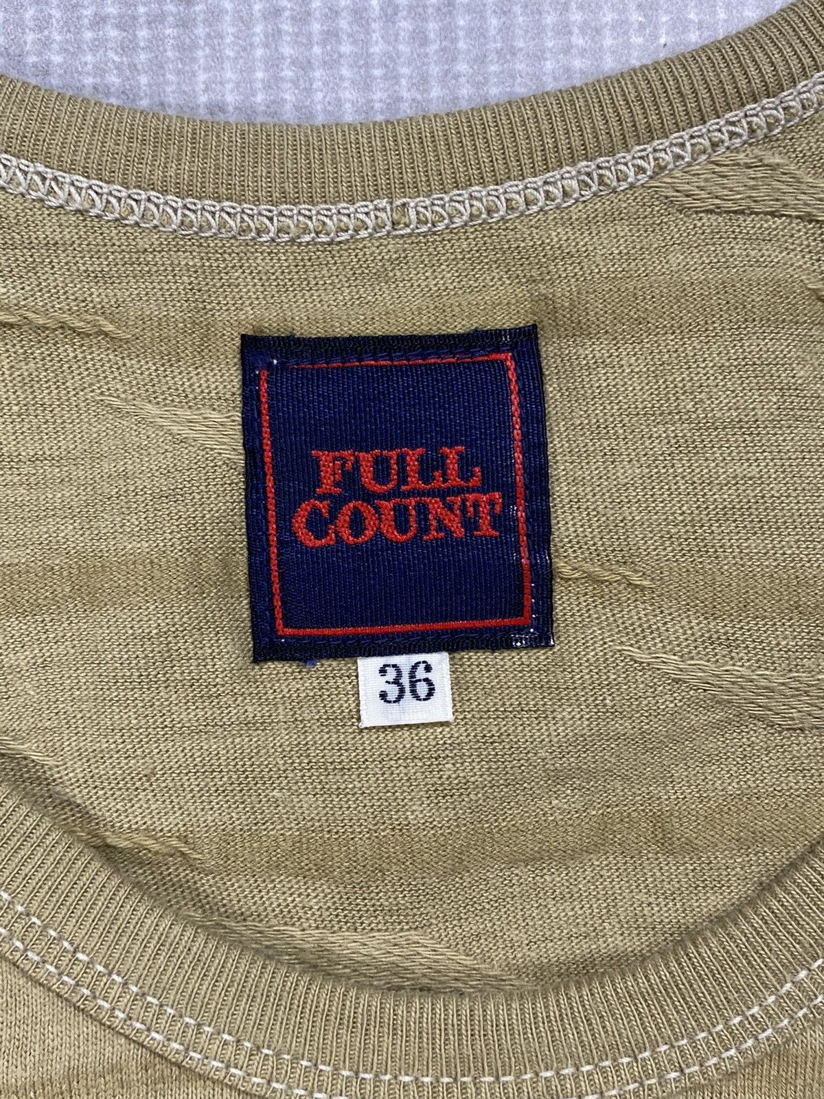 Full Count & Co. × Japanese Brand Full count stripe pattern tank top Size US M / EU 48-50 / 2 - 6 Thumbnail