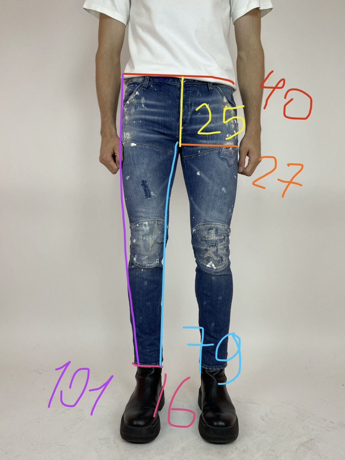 G-Star G-star 5620 3D Slim Jeans 30x34 Size US 30 / EU 46 - 15 Thumbnail