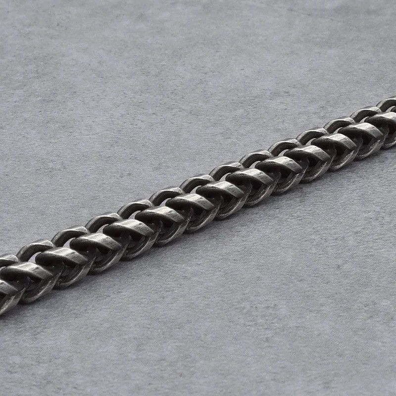 Other Black Chain Link Bracelet Handmade Size ONE SIZE - 6 Thumbnail
