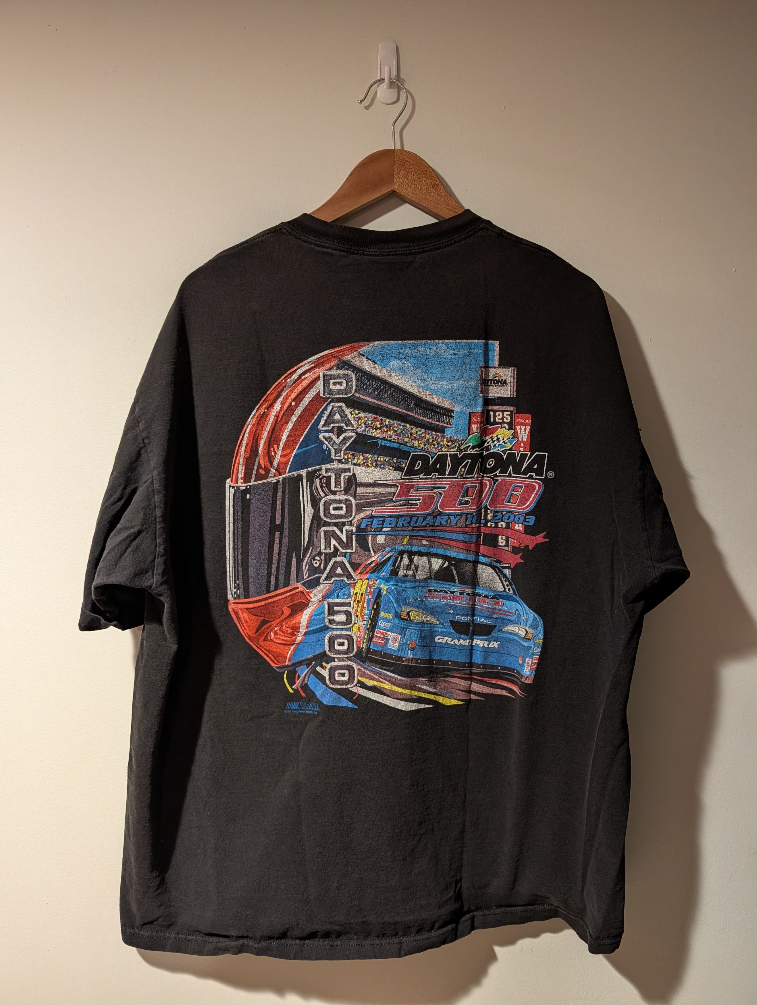 NASCAR Vintage 2003 Daytona 500 Nascar Racing Speedway T-Shirt Size US XXL / EU 58 / 5 - 1 Thumbnail
