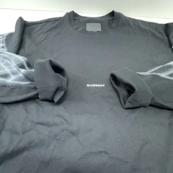Other Givenchy Givenchy Black Logo Print Long Sleeve TShirt -250 Size US XS / EU 42 / 0 - 9 Thumbnail