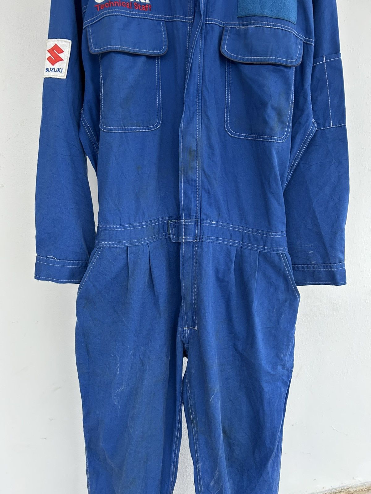 Suzuki Technical Staff Vintage Coverall Blue