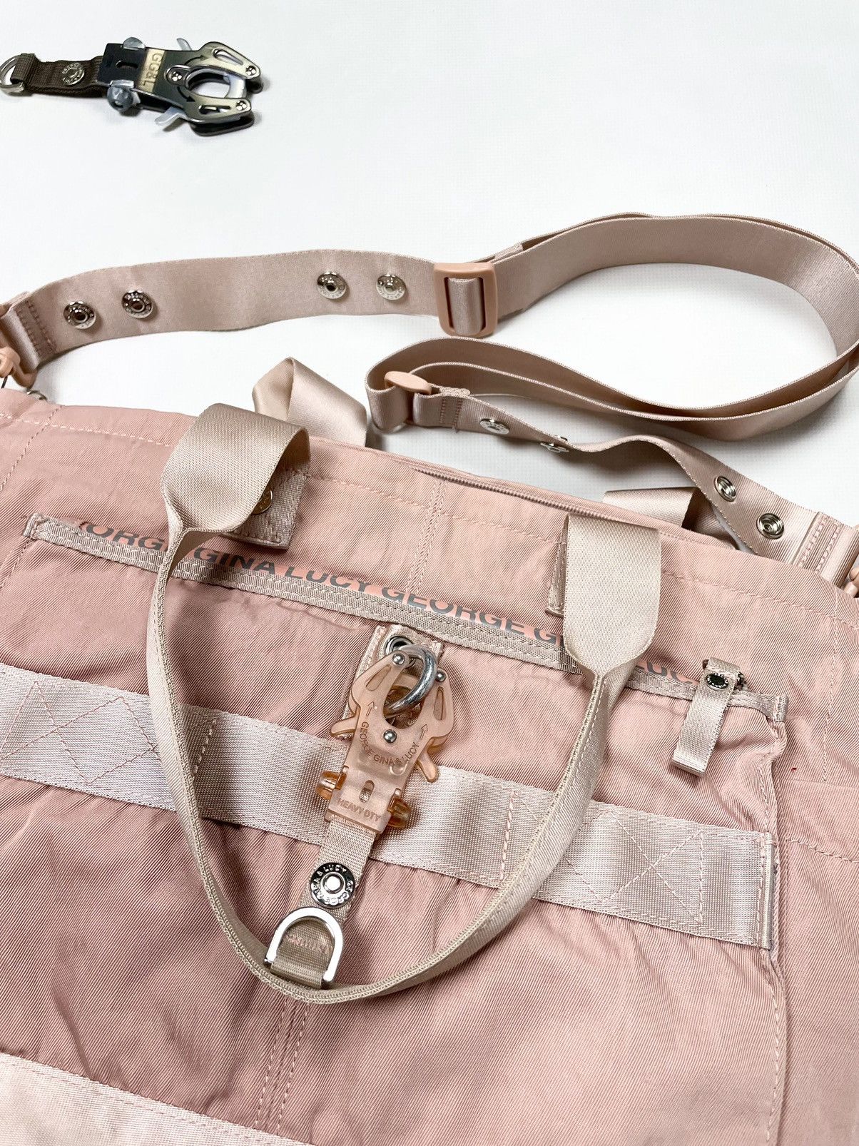 Japanese Brand George Gina & Lucy Little Styler Pink Alyx Carabiner Bag GGL Size ONE SIZE - 5 Thumbnail