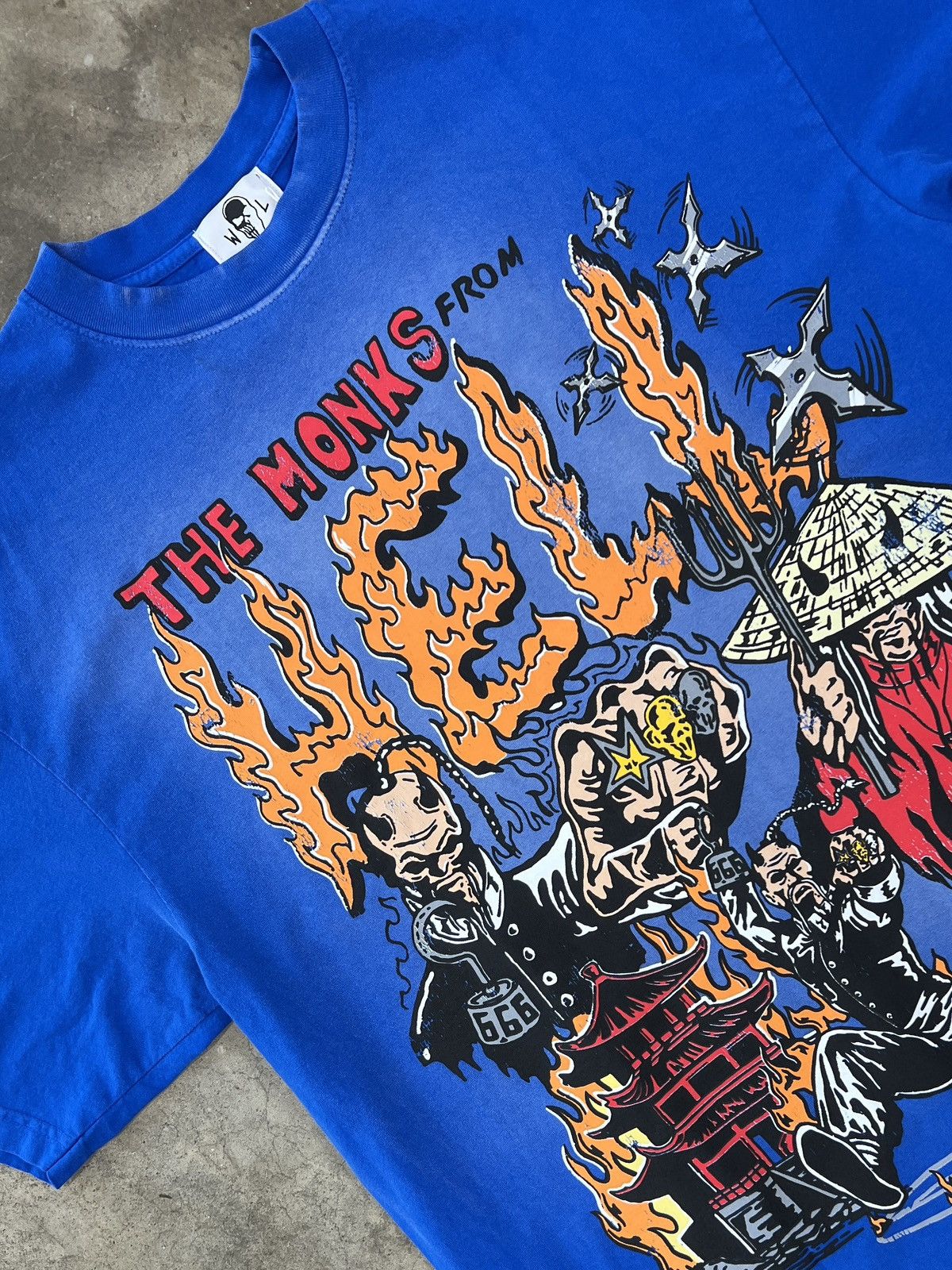 Warren Lotas Warren Lotas Monks From Hell Tee Sz. XL Size US XL / EU 56 / 4 - 1 Thumbnail