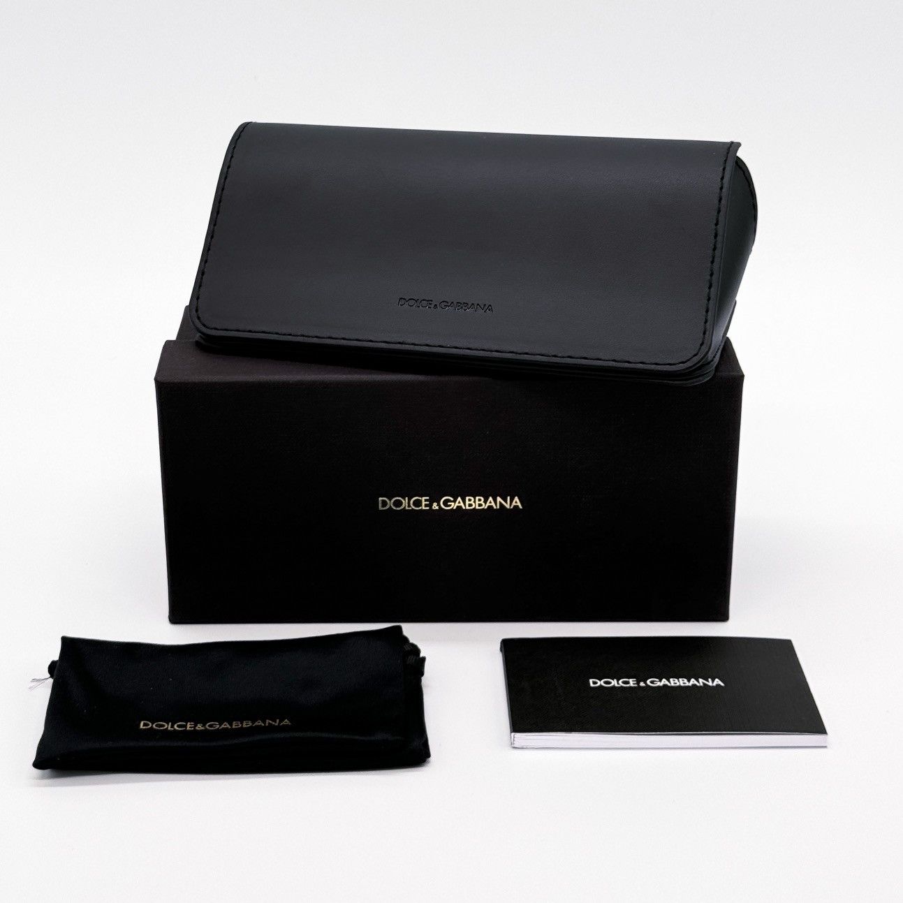Dolce & Gabbana NEW DOLCE&GABBANA DG2305 01/87 OVERSIZED BLACK SUNGLASSES Size ONE SIZE - 10 Thumbnail