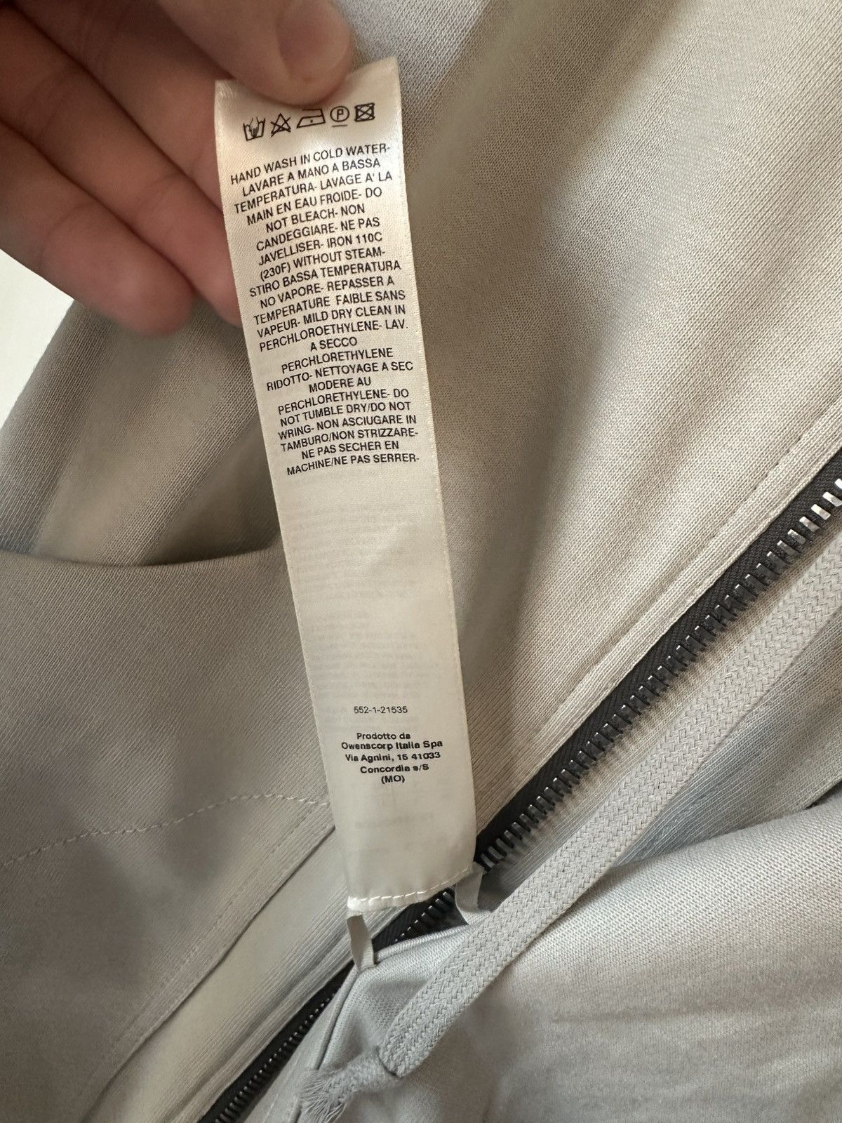 Rick Owens Edfu Windbreaker Pearl Size US L / EU 52-54 / 3 - 8 Thumbnail