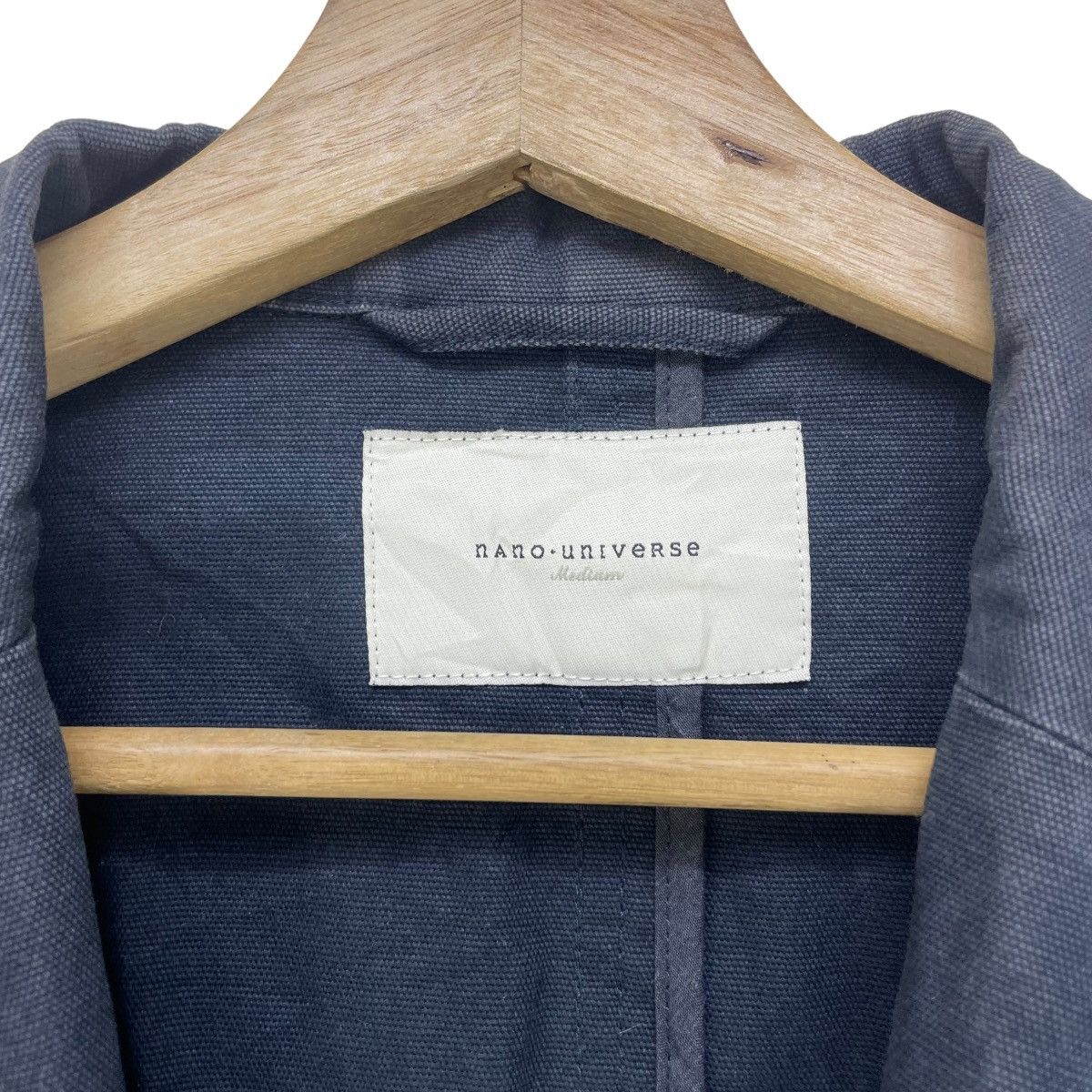 NANO universe Japanese Brand Nano Universe Indigo Chore Jacket Size S / US 4 / IT 40 - 3 Thumbnail