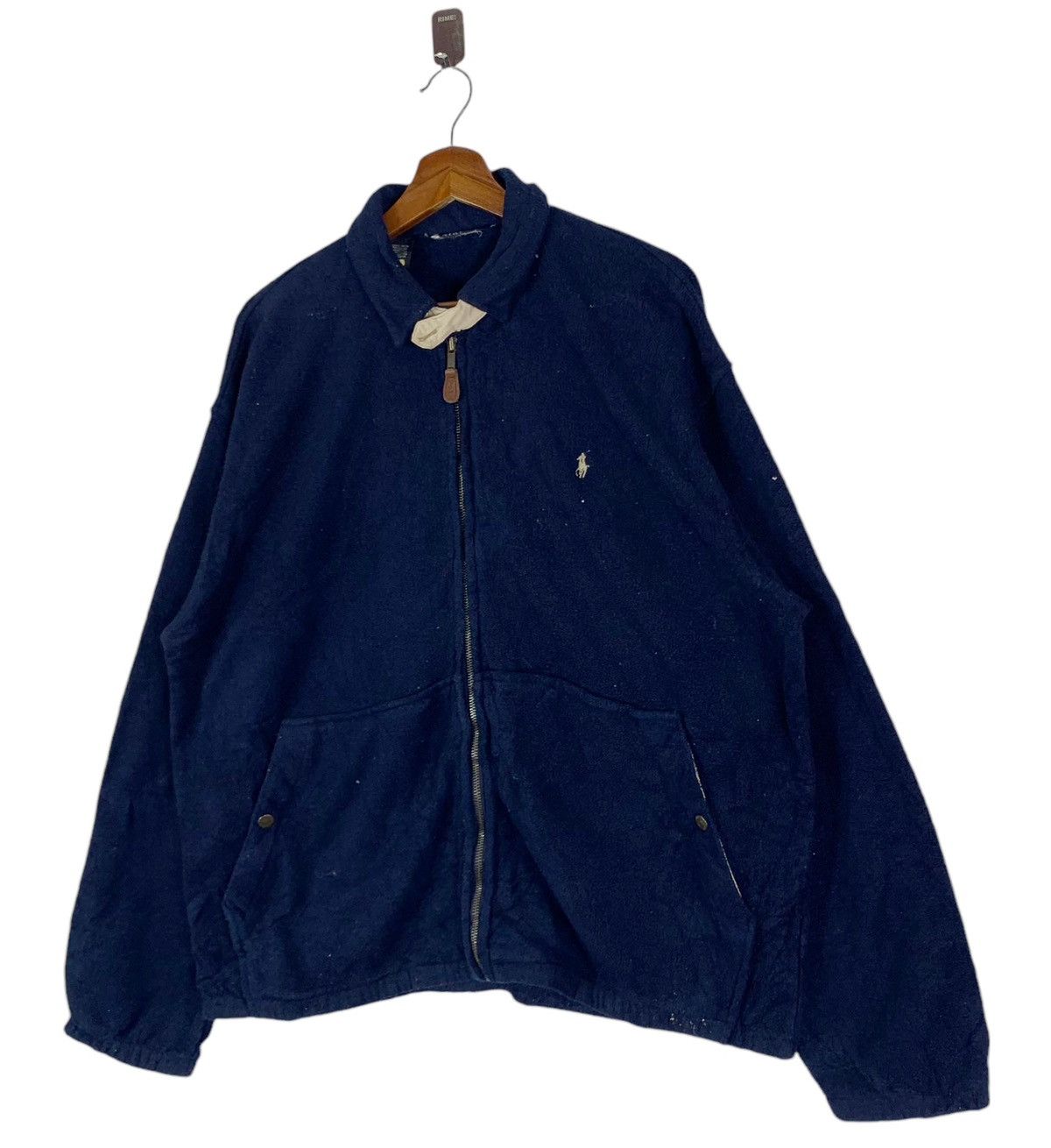 Polo Ralph Lauren × Ralph Lauren 💥💥 VINTAGE POLO RALPH LAUREN FLEECE ZIPPER SWEATER Size US XL / EU 56 / 4 - 2 Thumbnail