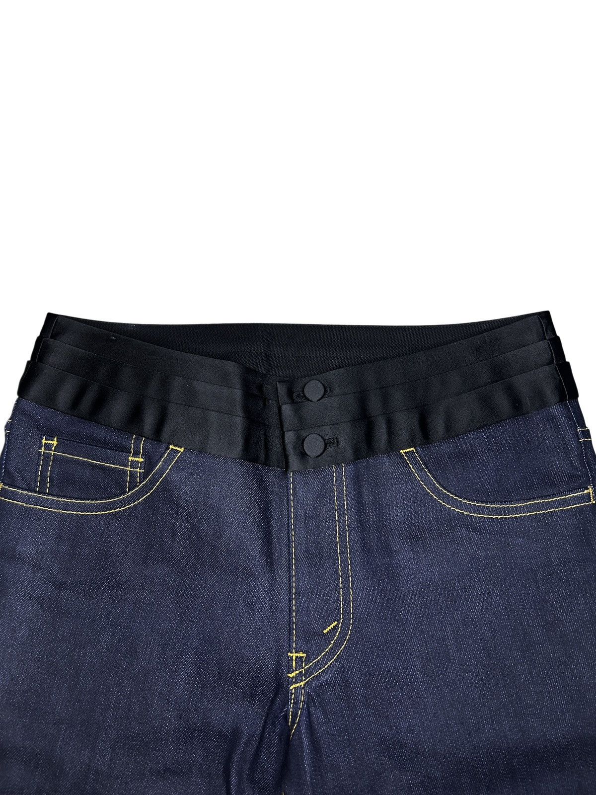 Junya Watanabe S/S 07 Cummerbund Denim Size 28" / US 6 / IT 42 - 2 Thumbnail