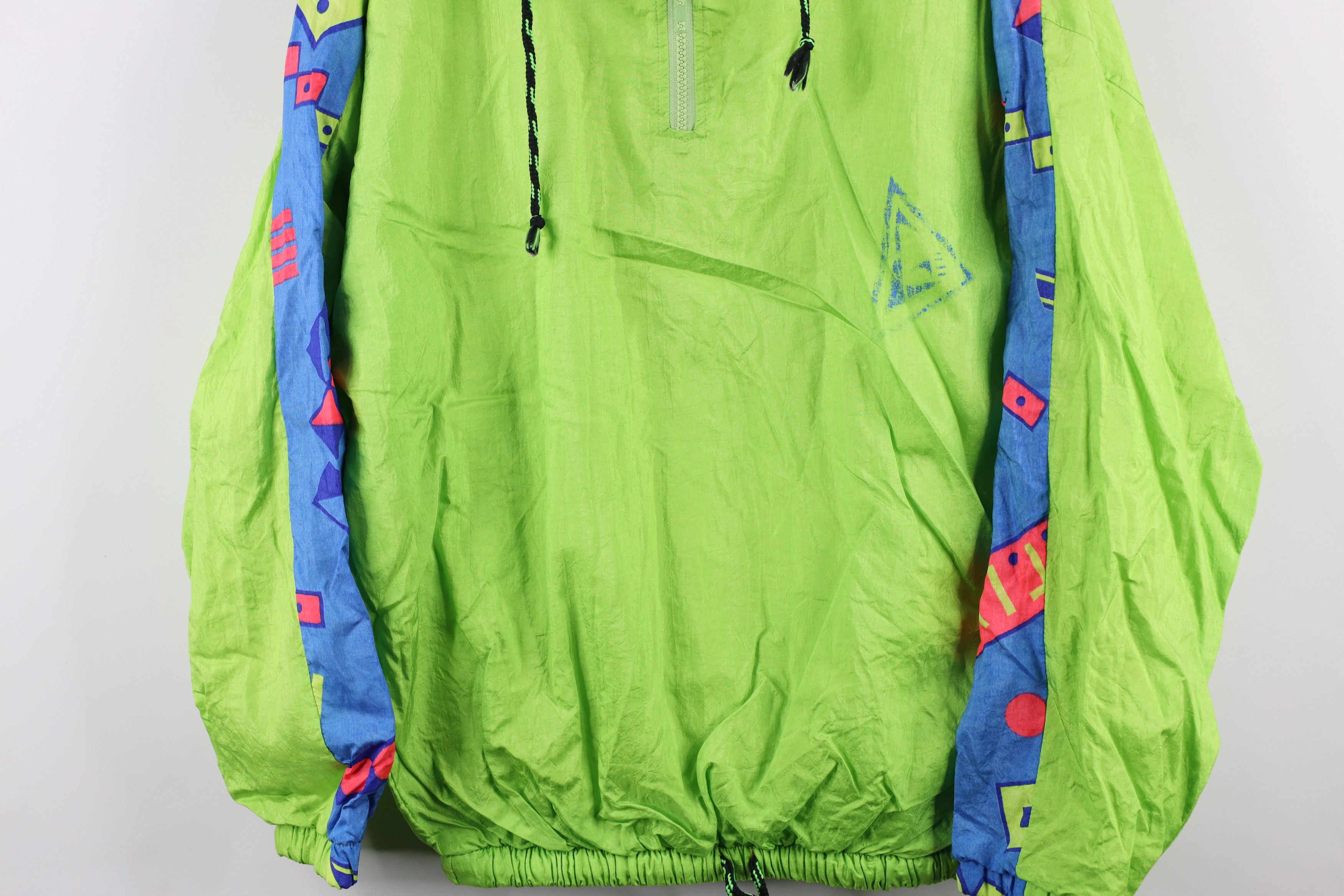 Vintage Vintage 80s 90s Streetwear Geometric Windbreaker Jacket Size US S / EU 44-46 / 1 - 3 Thumbnail