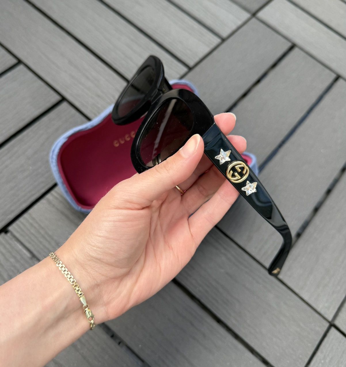 Gucci Gucci sunglasses Size ONE SIZE - 3 Thumbnail